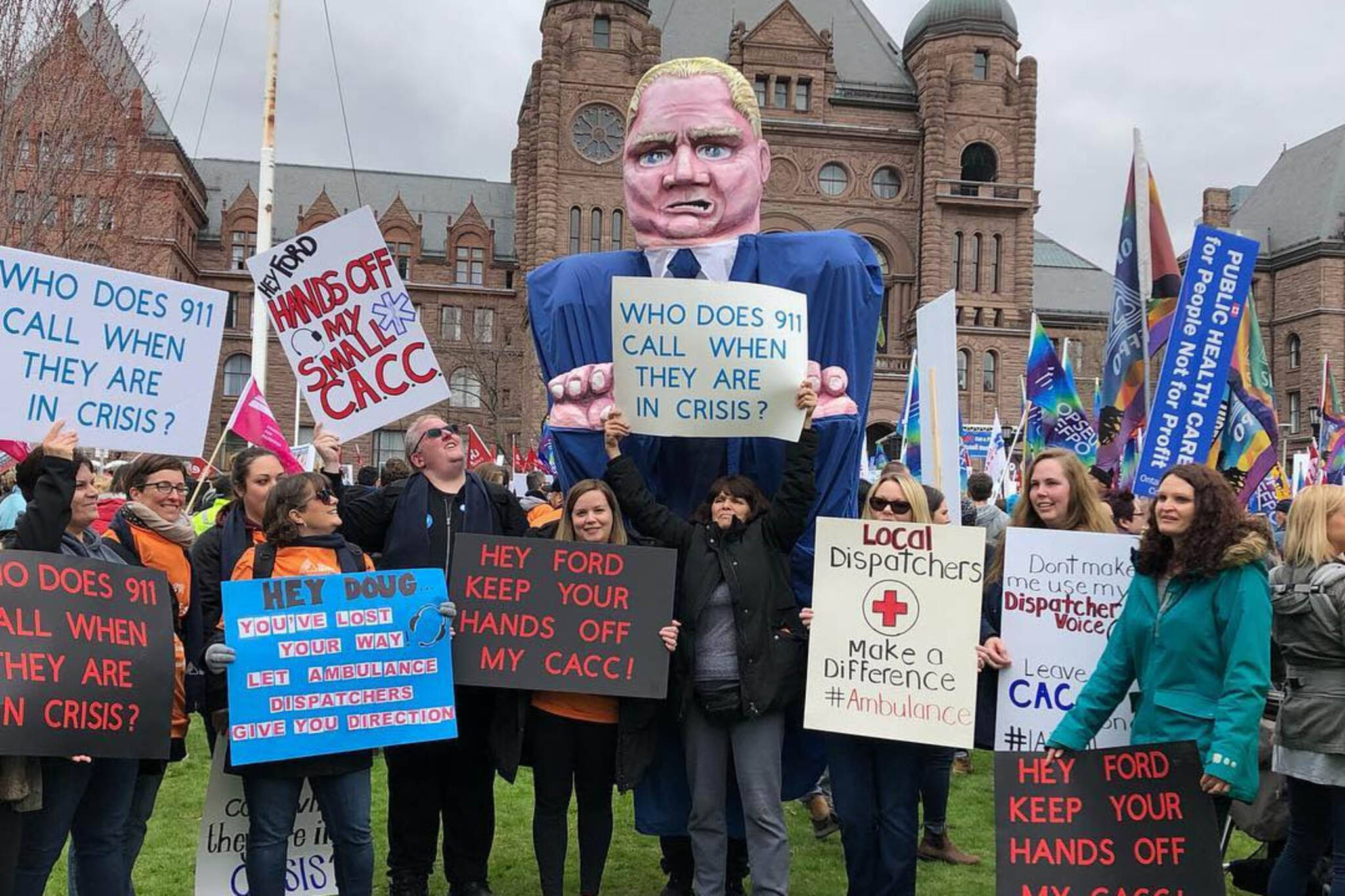 Doug Ford protest