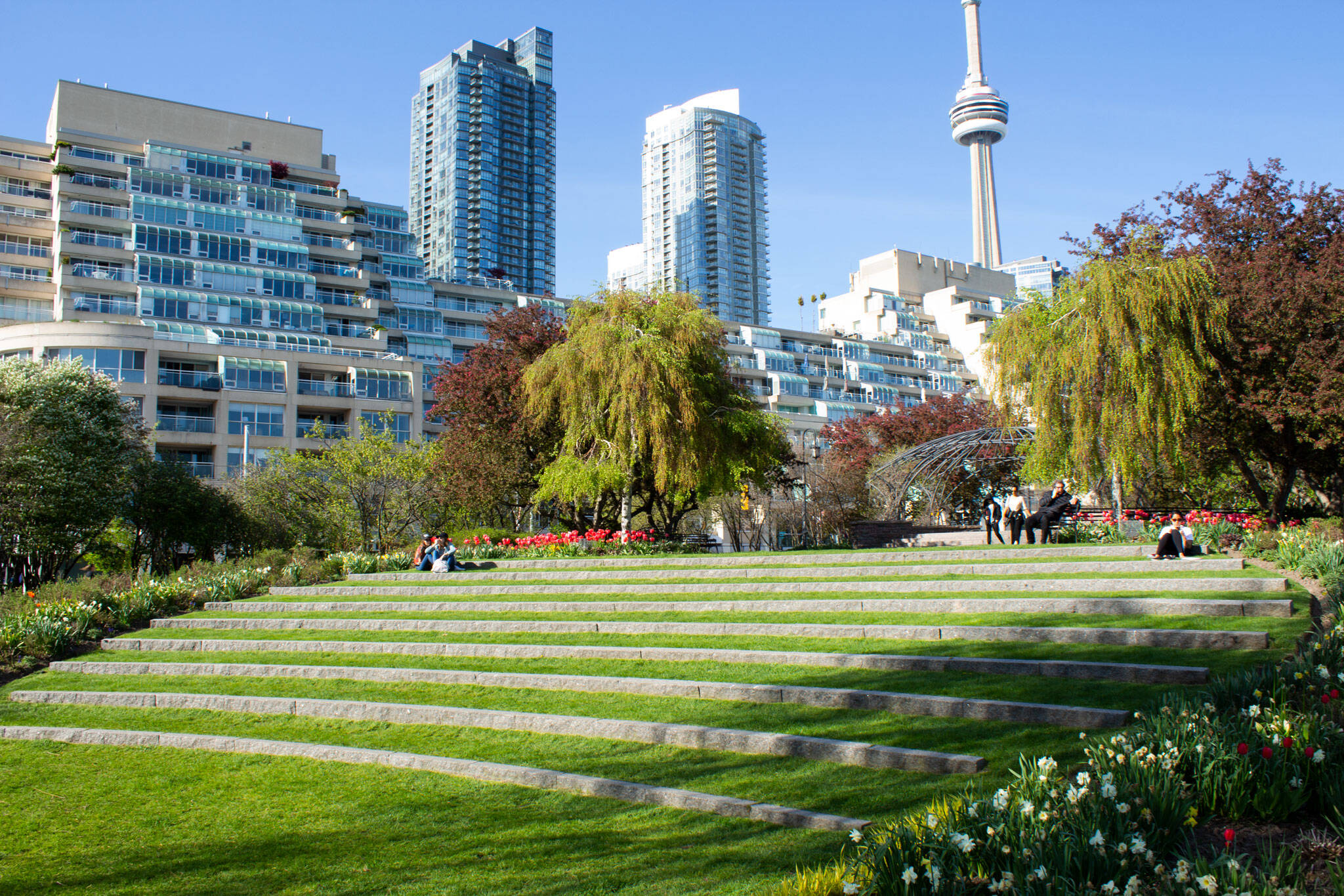 Toronto Music Garden is the serene Bach inspired park by the waterfront