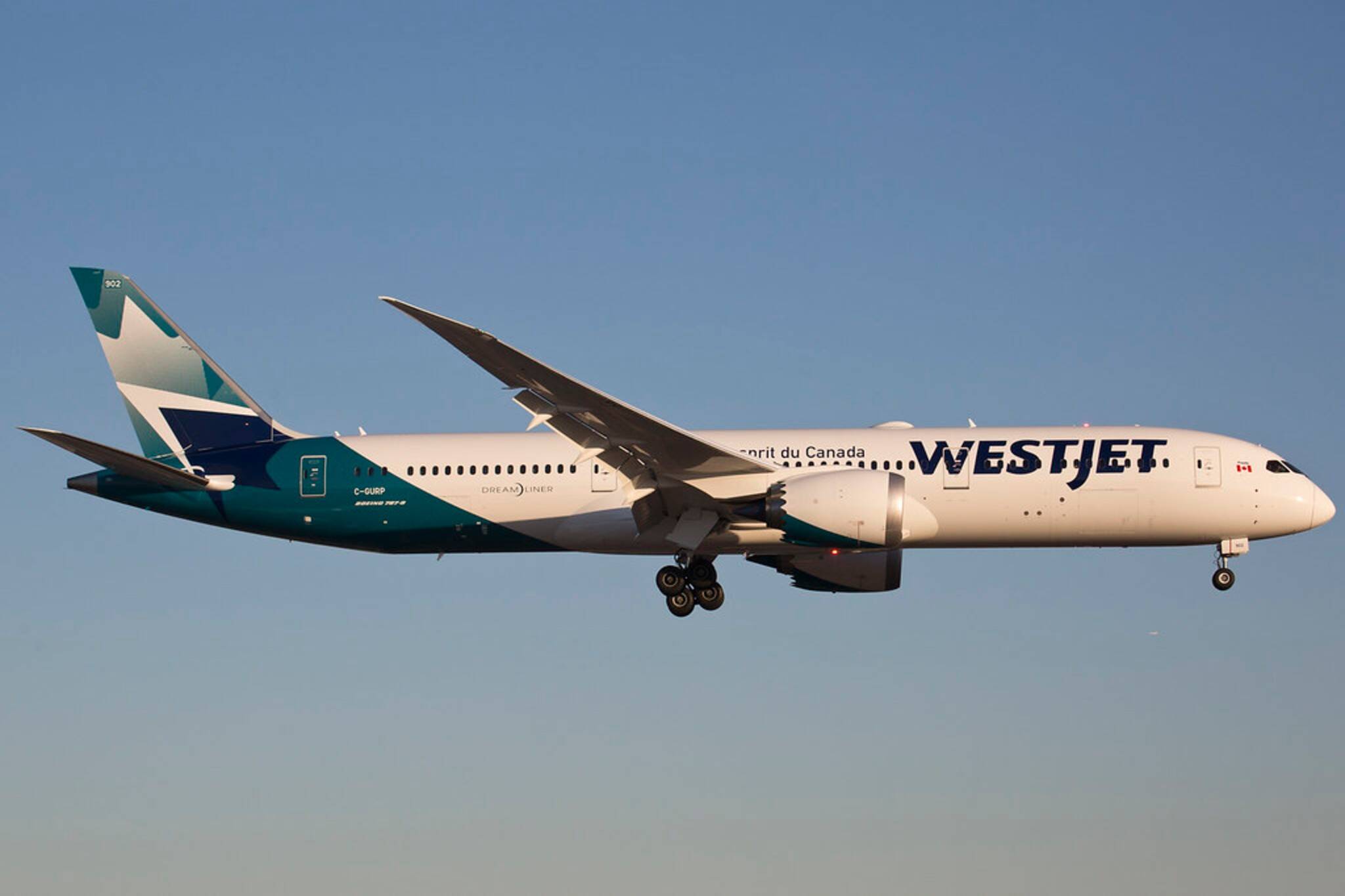 westjet flight