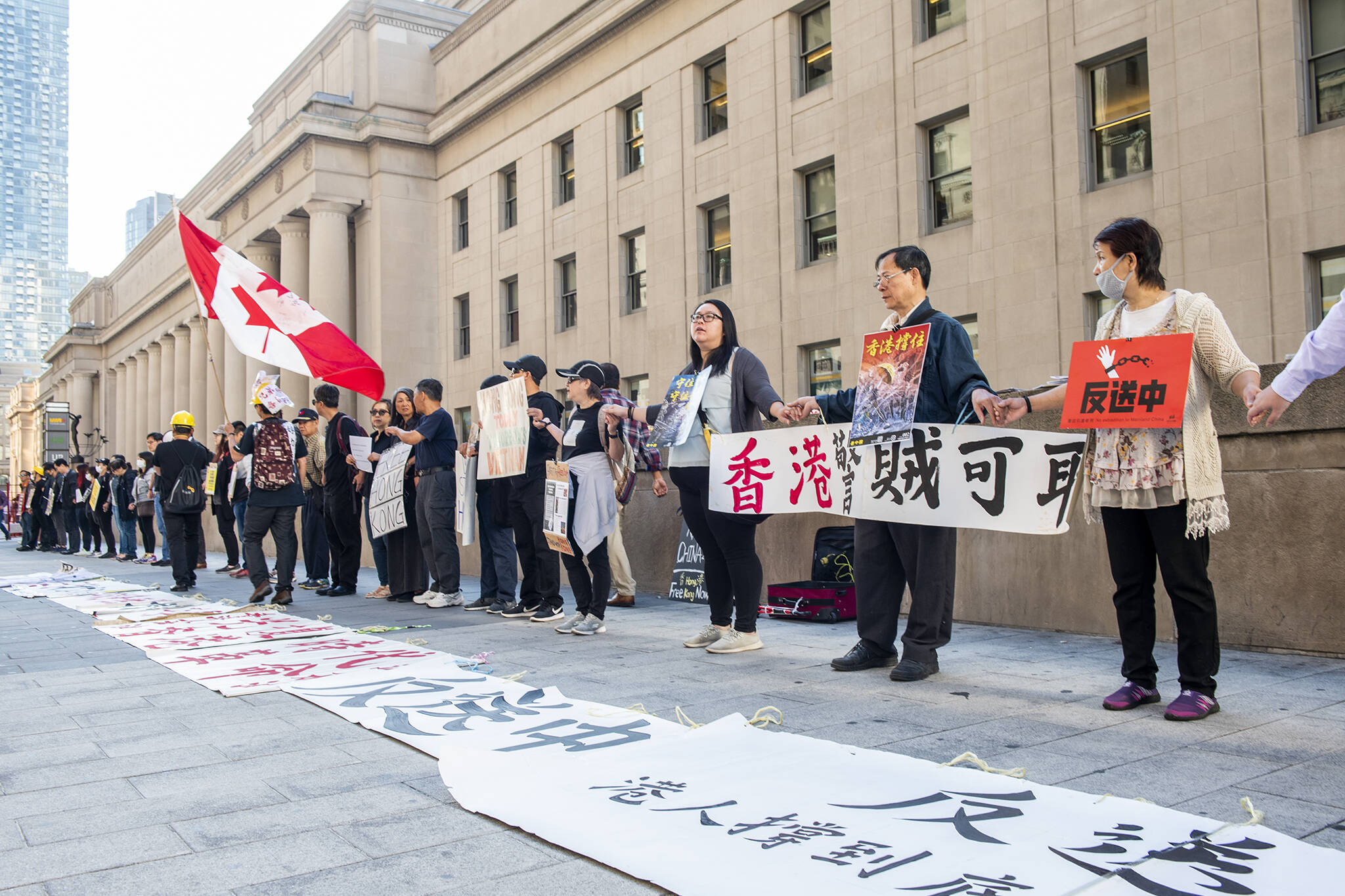 toronto hong kong protest