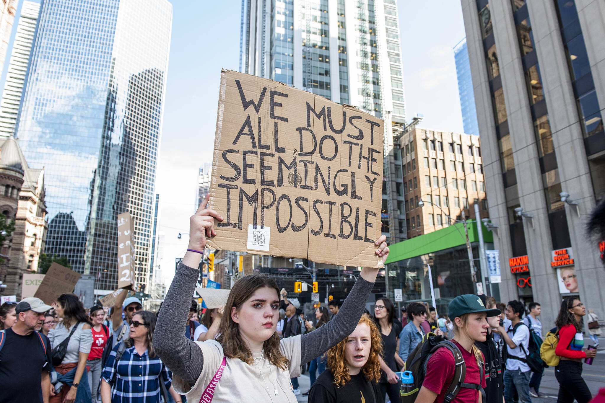 This is what the Global Climate Strike looked like in Toronto