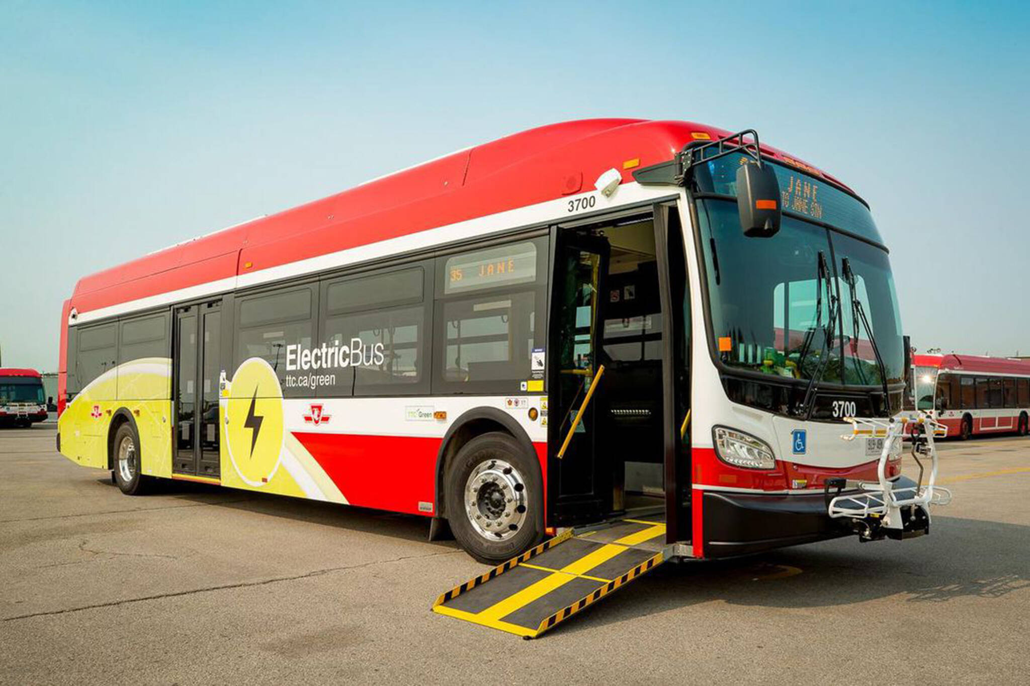 ttc electric buses
