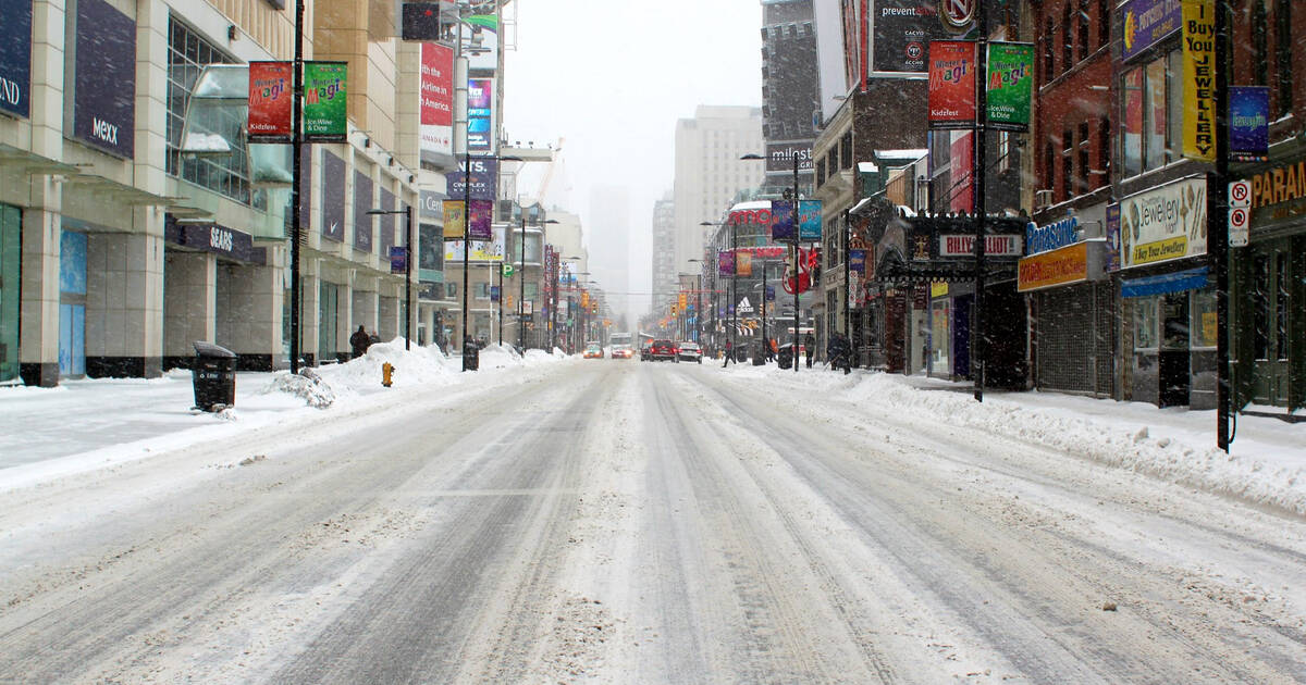 Toronto could get up to 3 cm of snow this week