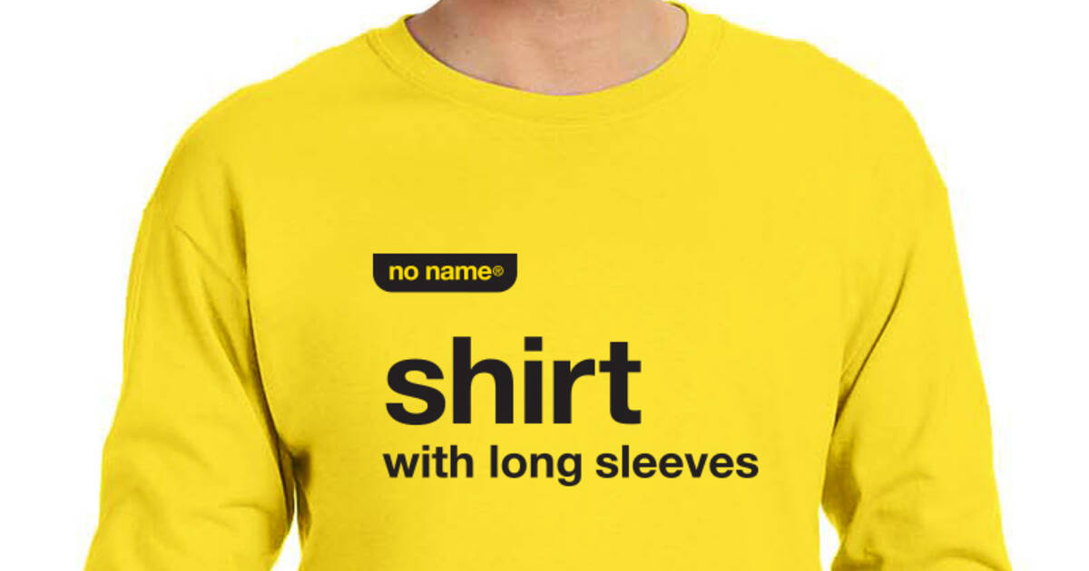 No Name brand just dropped a shirt that says shirt and it's