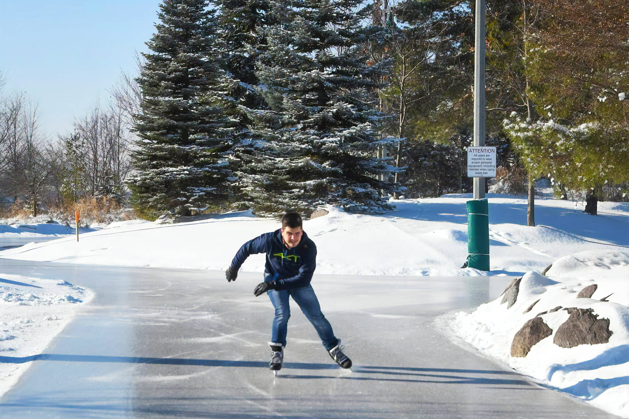 The Richmond Green Outdoor Skate Trail Is Now Open For The Season