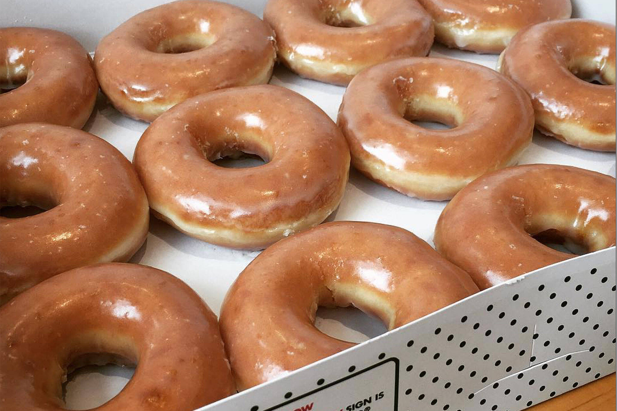 Krispy Kreme is giving away free donuts in Toronto