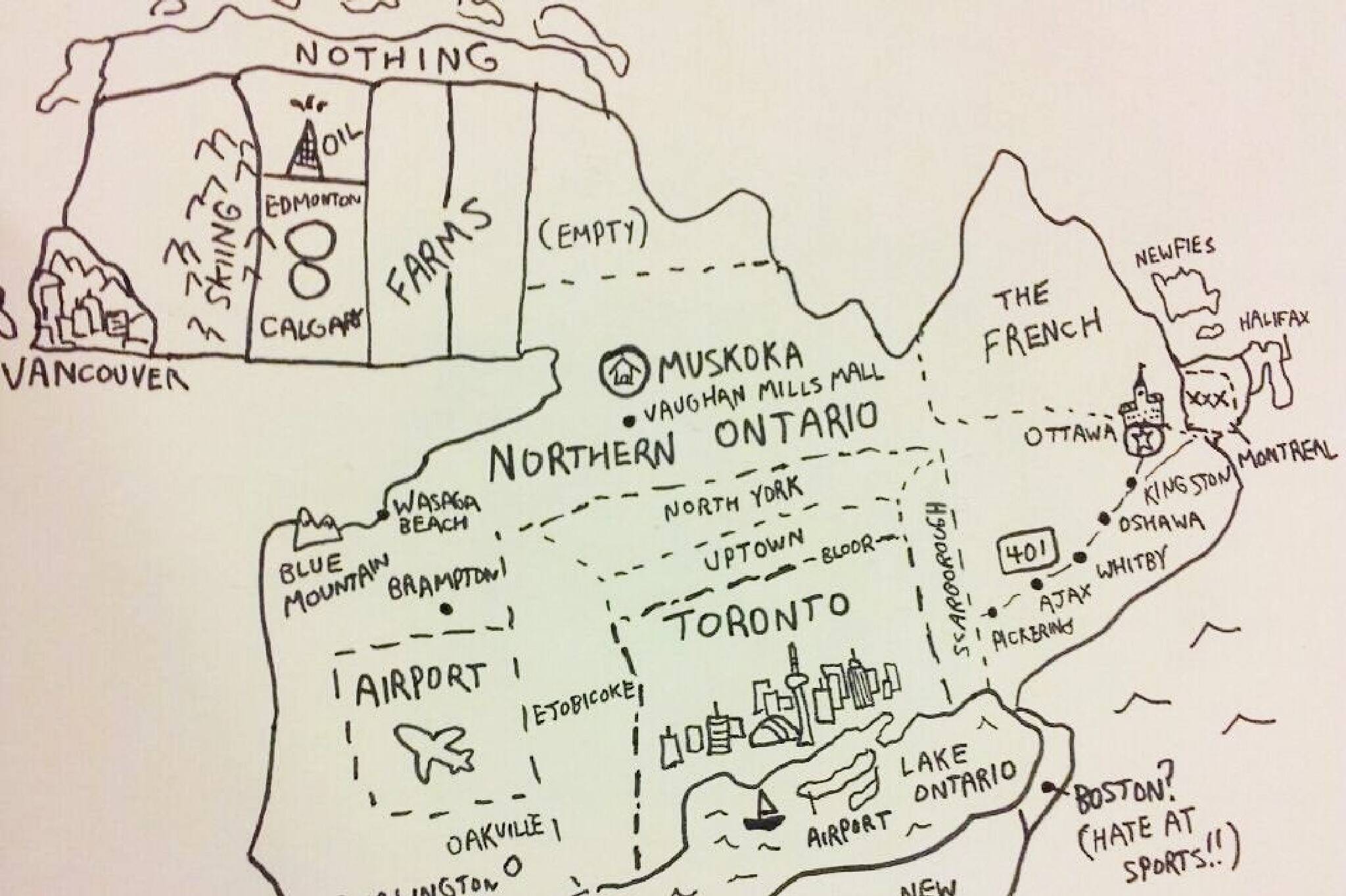 toronto map