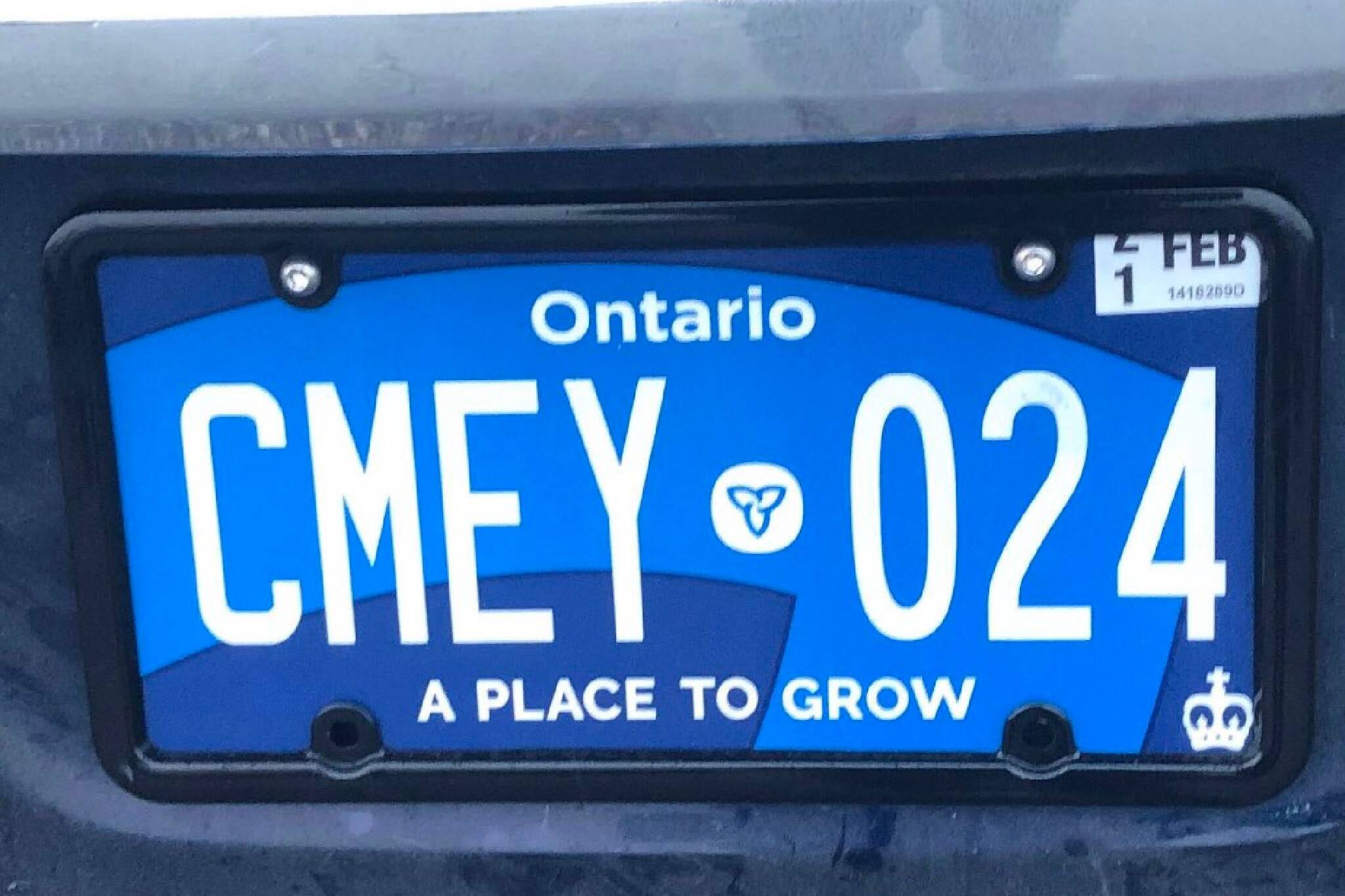 new ontario license plate