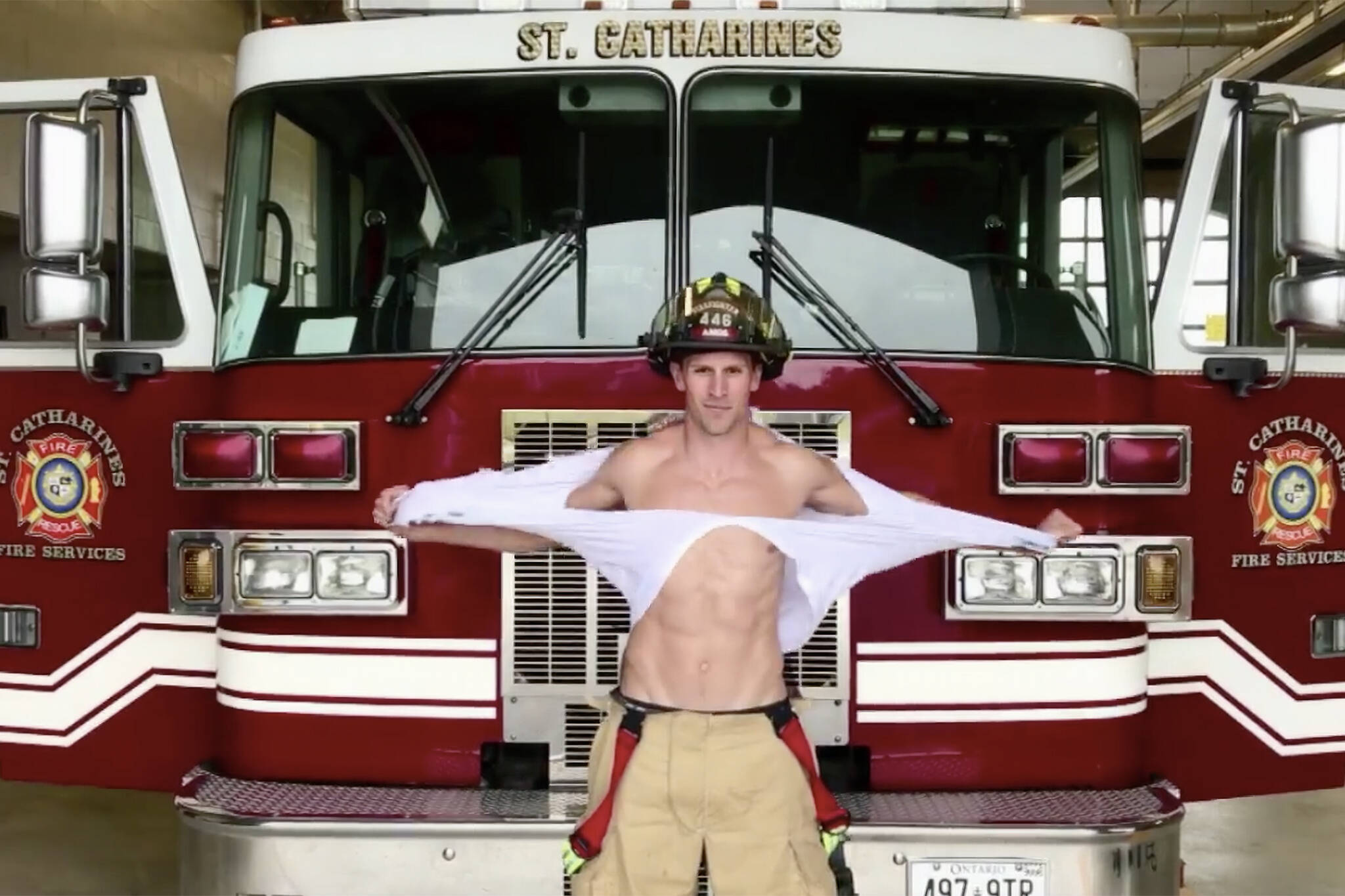 City officials say local firefighter calendar is too hot to sell