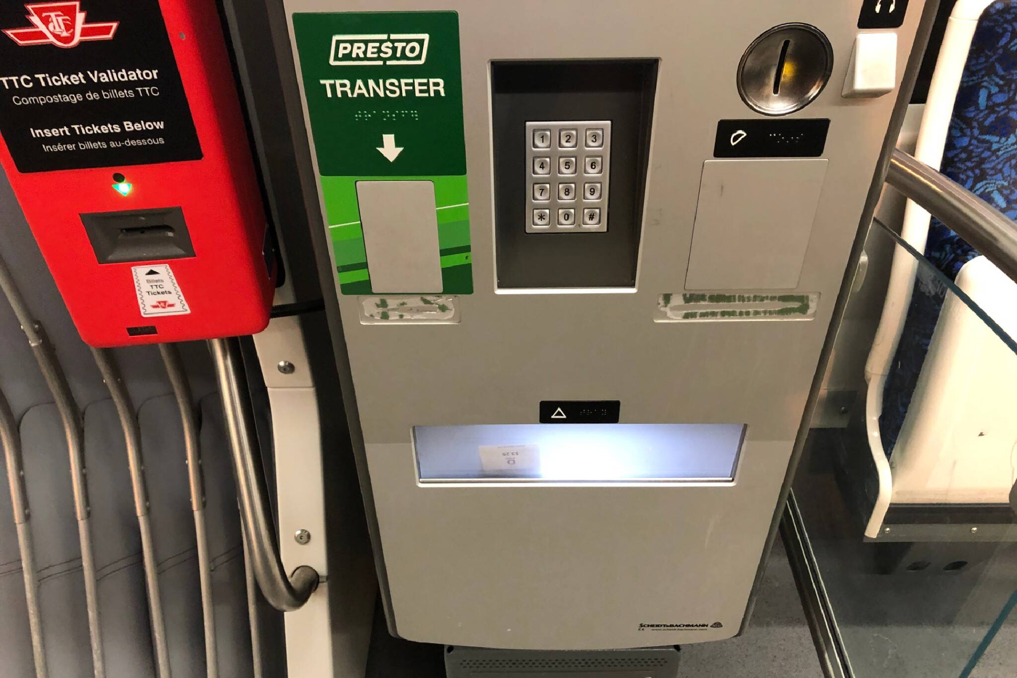 This is why TTC fare machines don't give change back