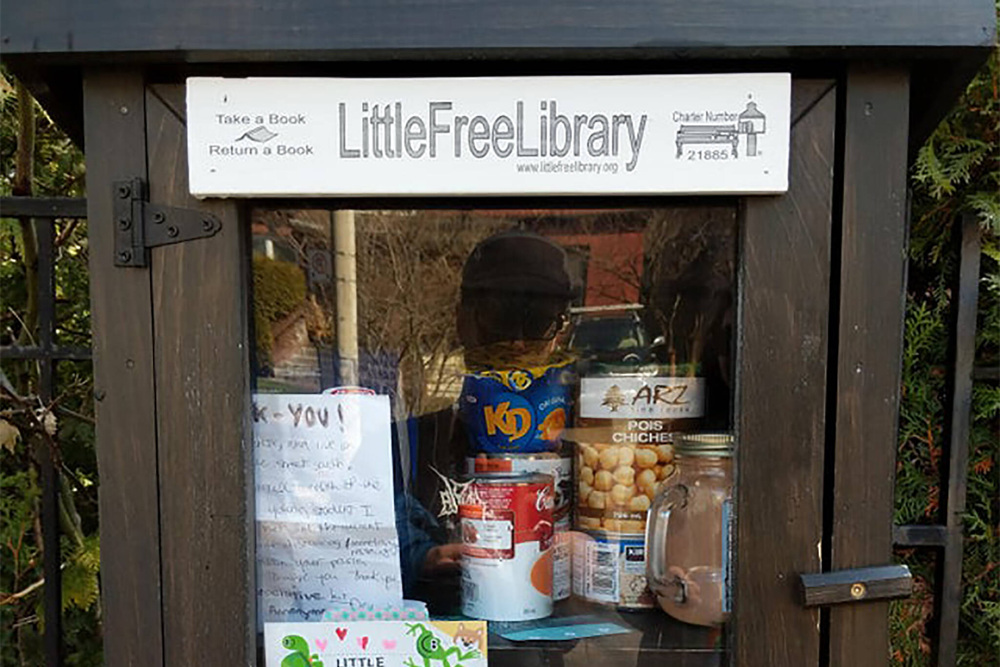 little free library pantry