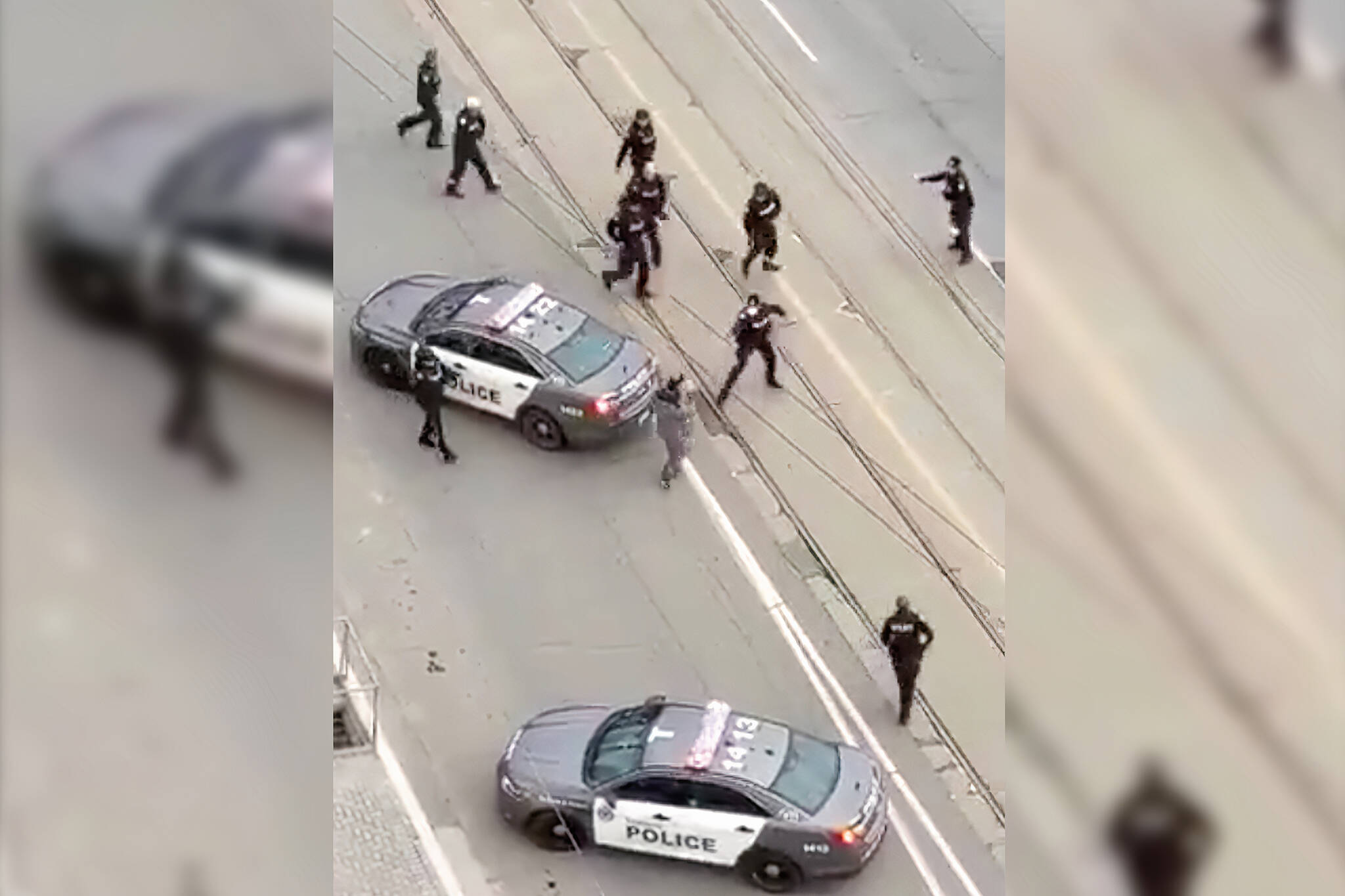 toronto police chase video