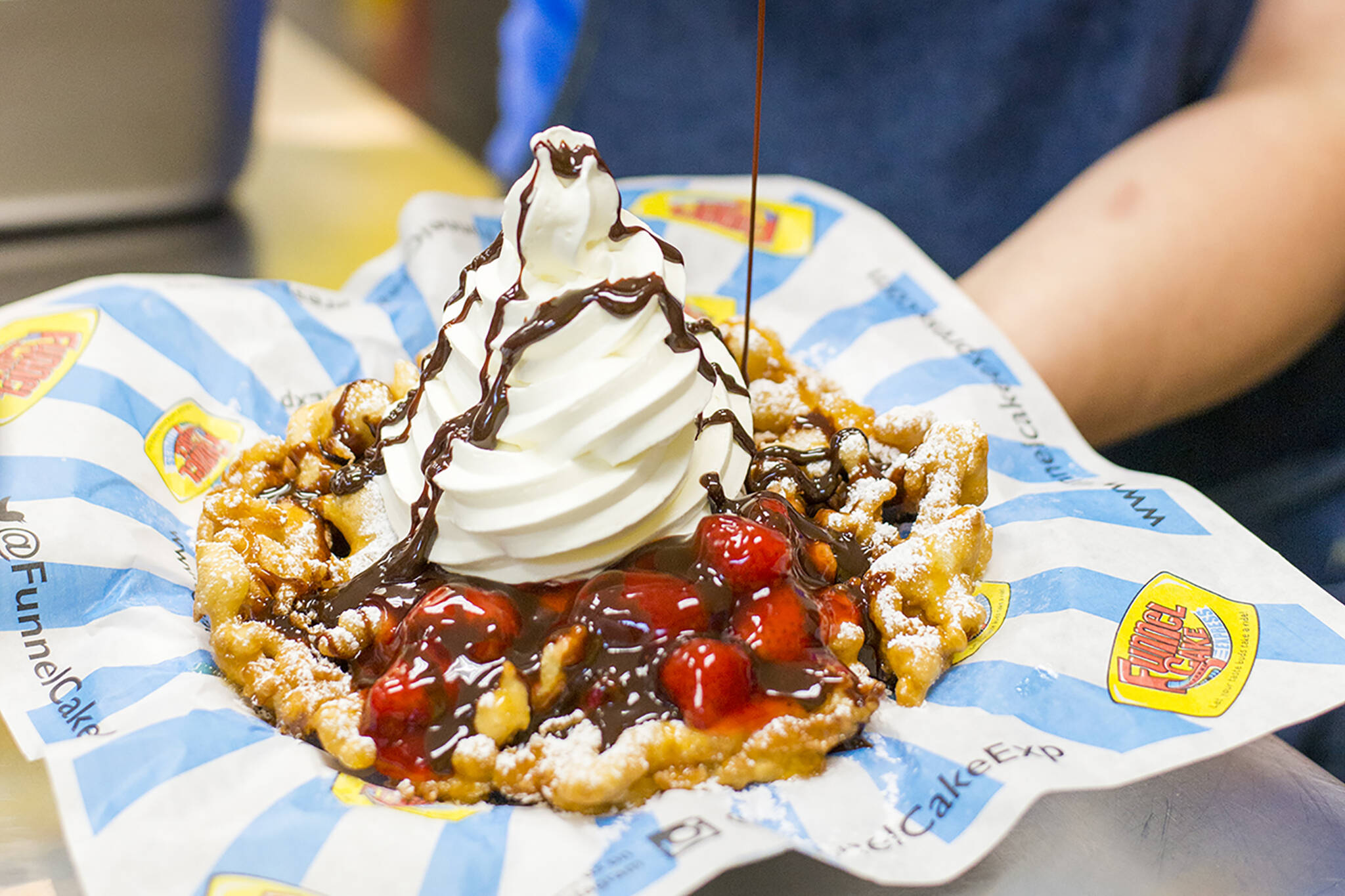 You can now get funnel cake kits in Toronto for takeout