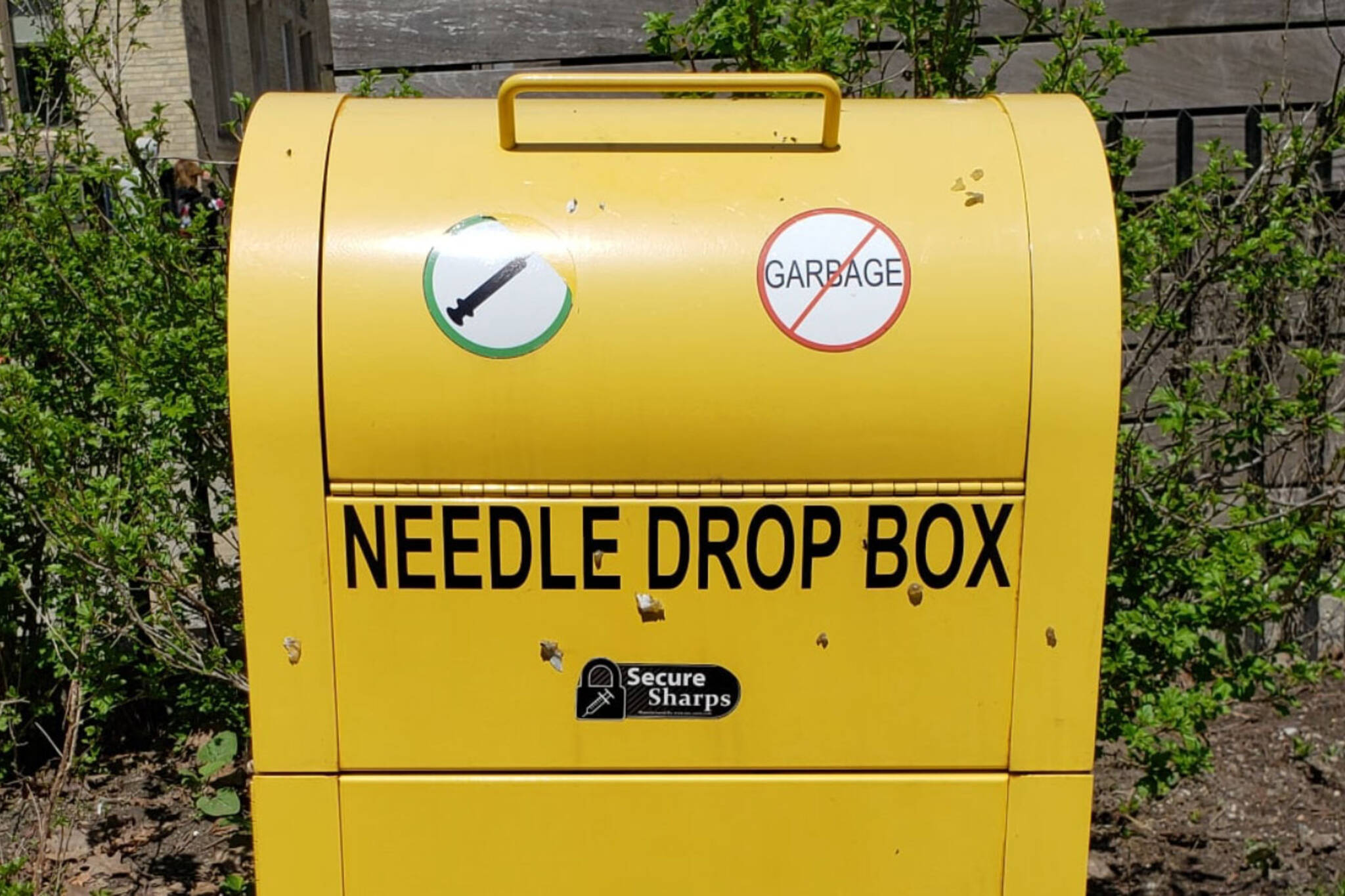 needle drop box