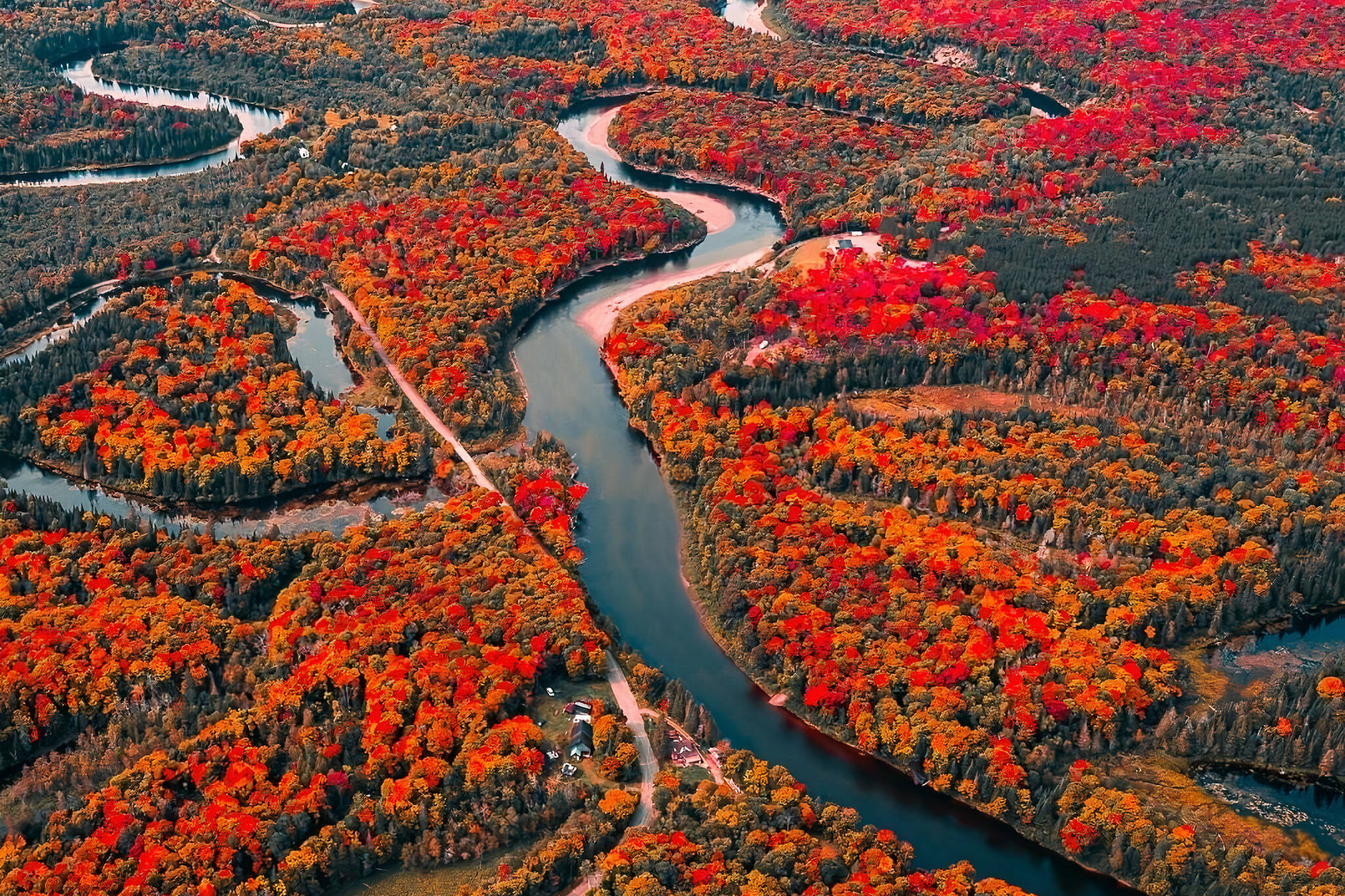 30 photos of fall colours in Ontario you won't believe are real