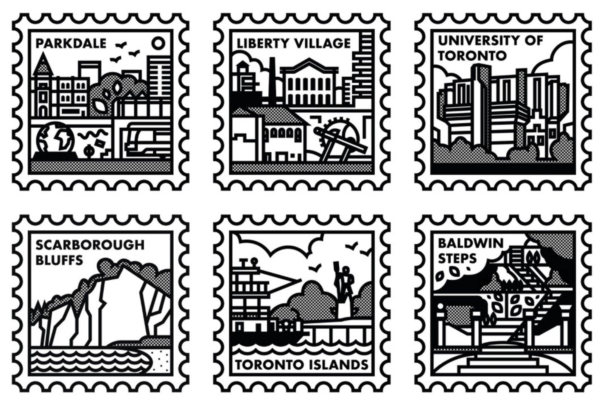 neighbourhood stamps toronto