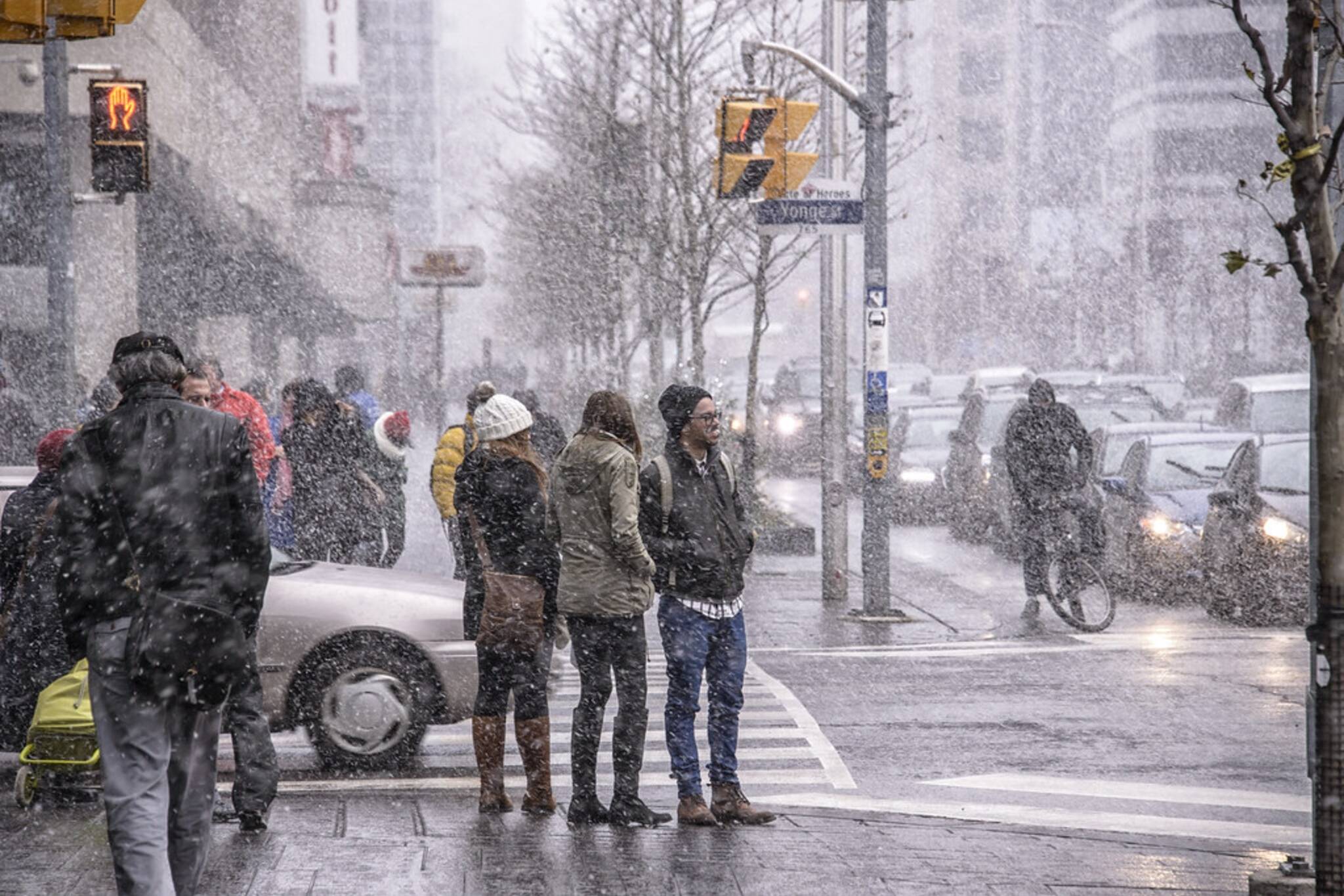 Toronto could see its first snowfall of the season this weekend