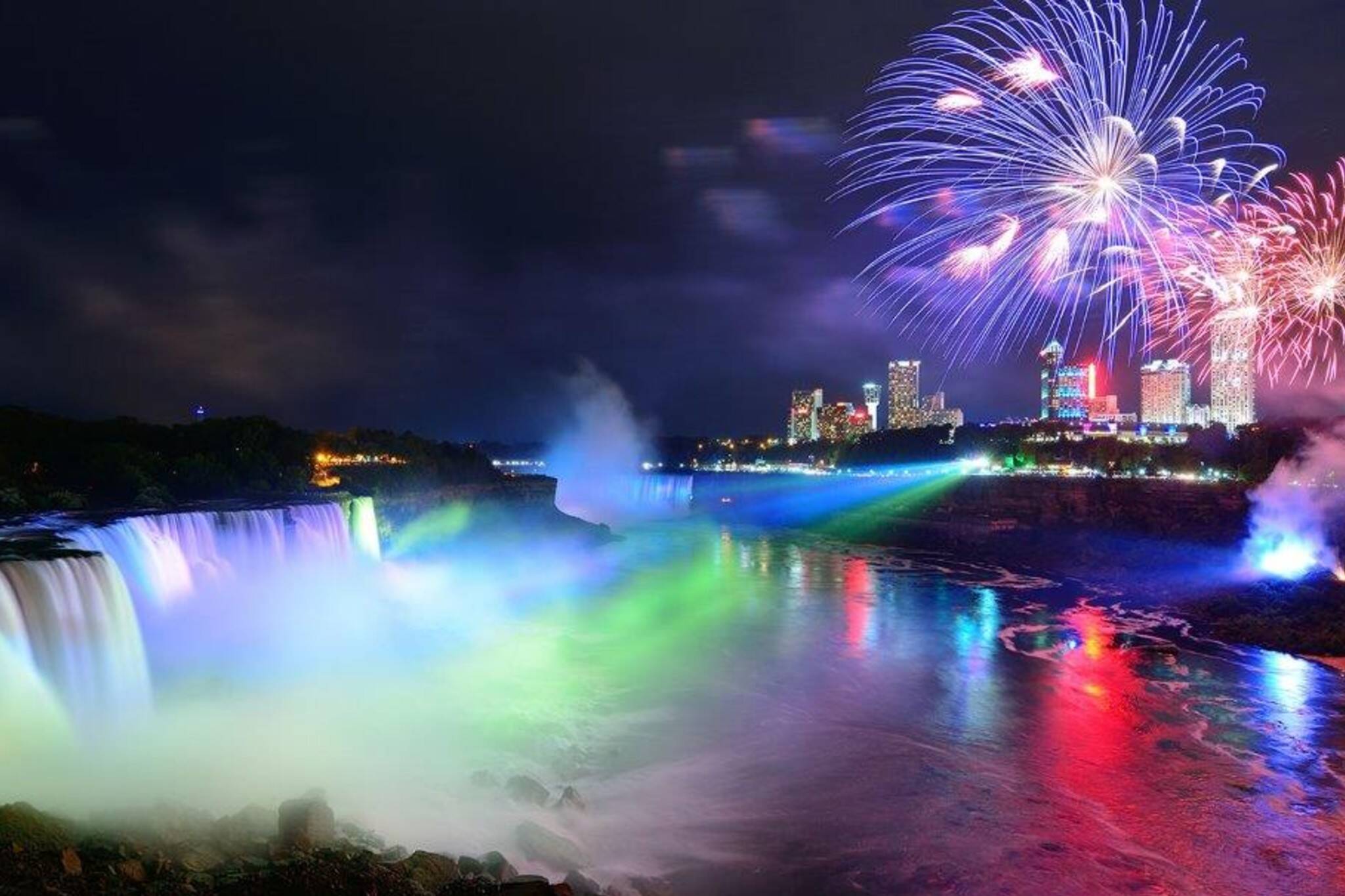 A magical lights festival opens at Niagara Falls this week
