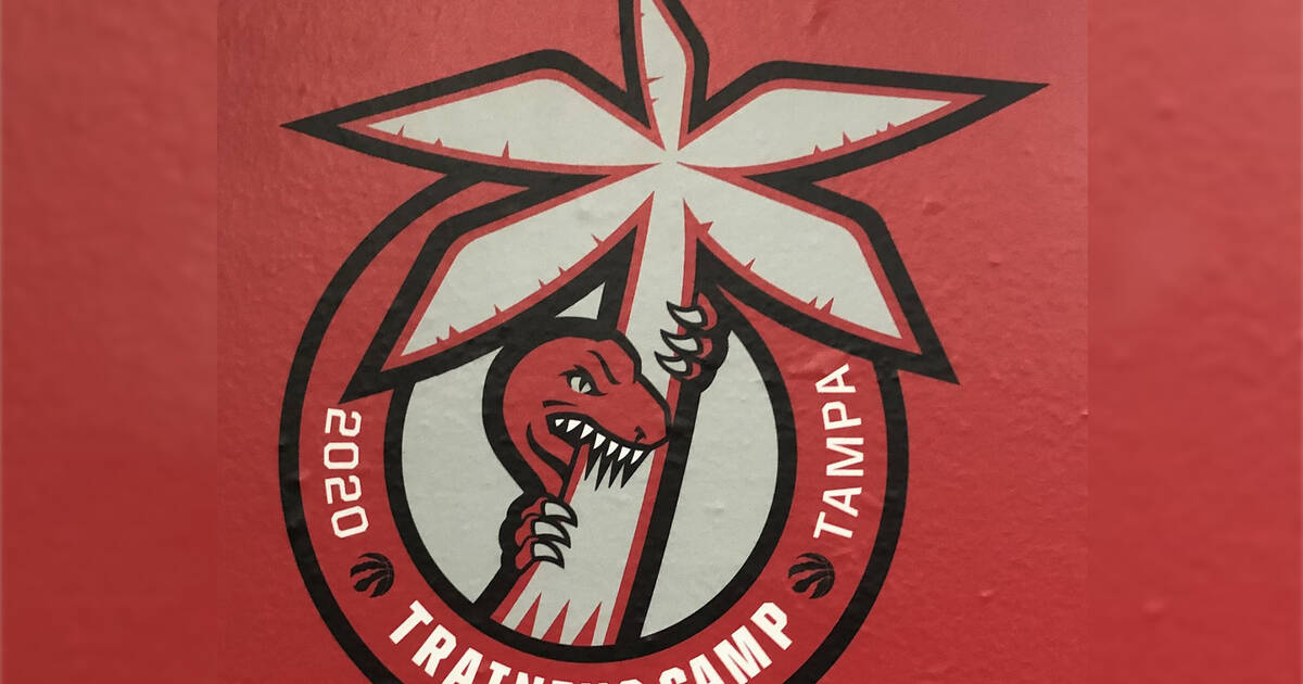 Toronto Raptors reveal new Tampa Bay logo at training camp