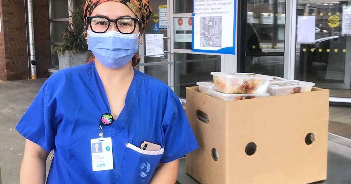 Toronto Filipino restaurant is feeding healthcare workers with free meals