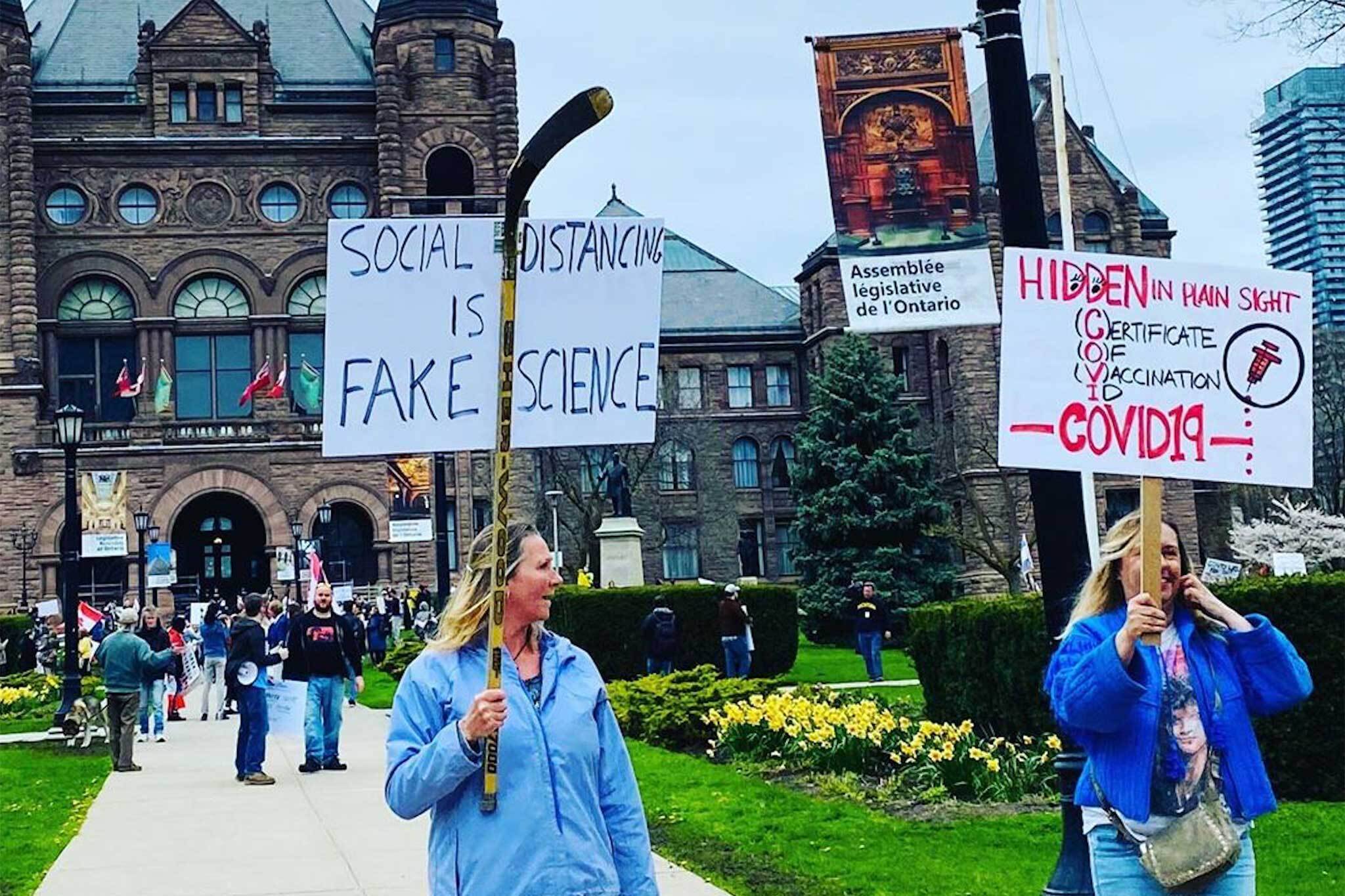 protest in toronto today