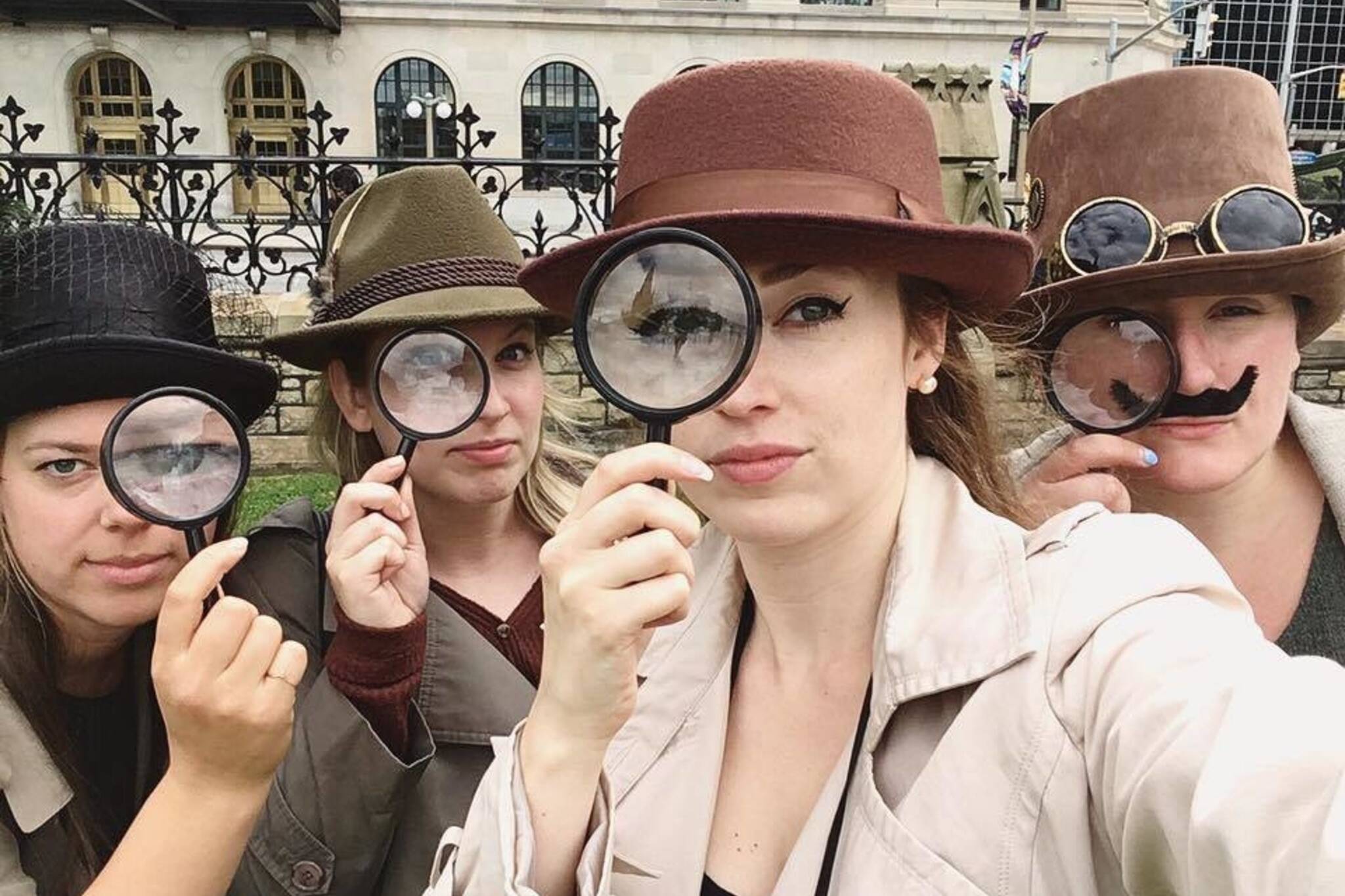 Toronto is transforming into a giant game of outdoor Clue this spring