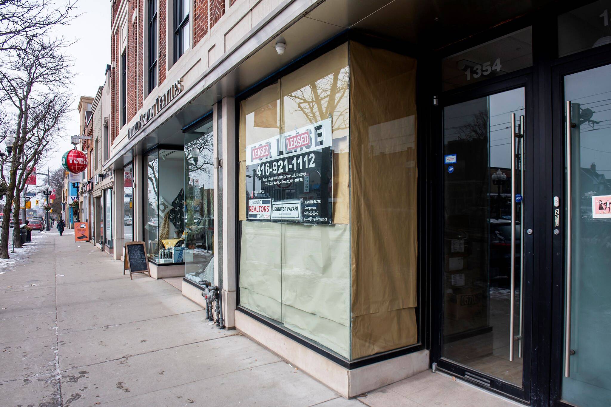 retail space for rent toronto