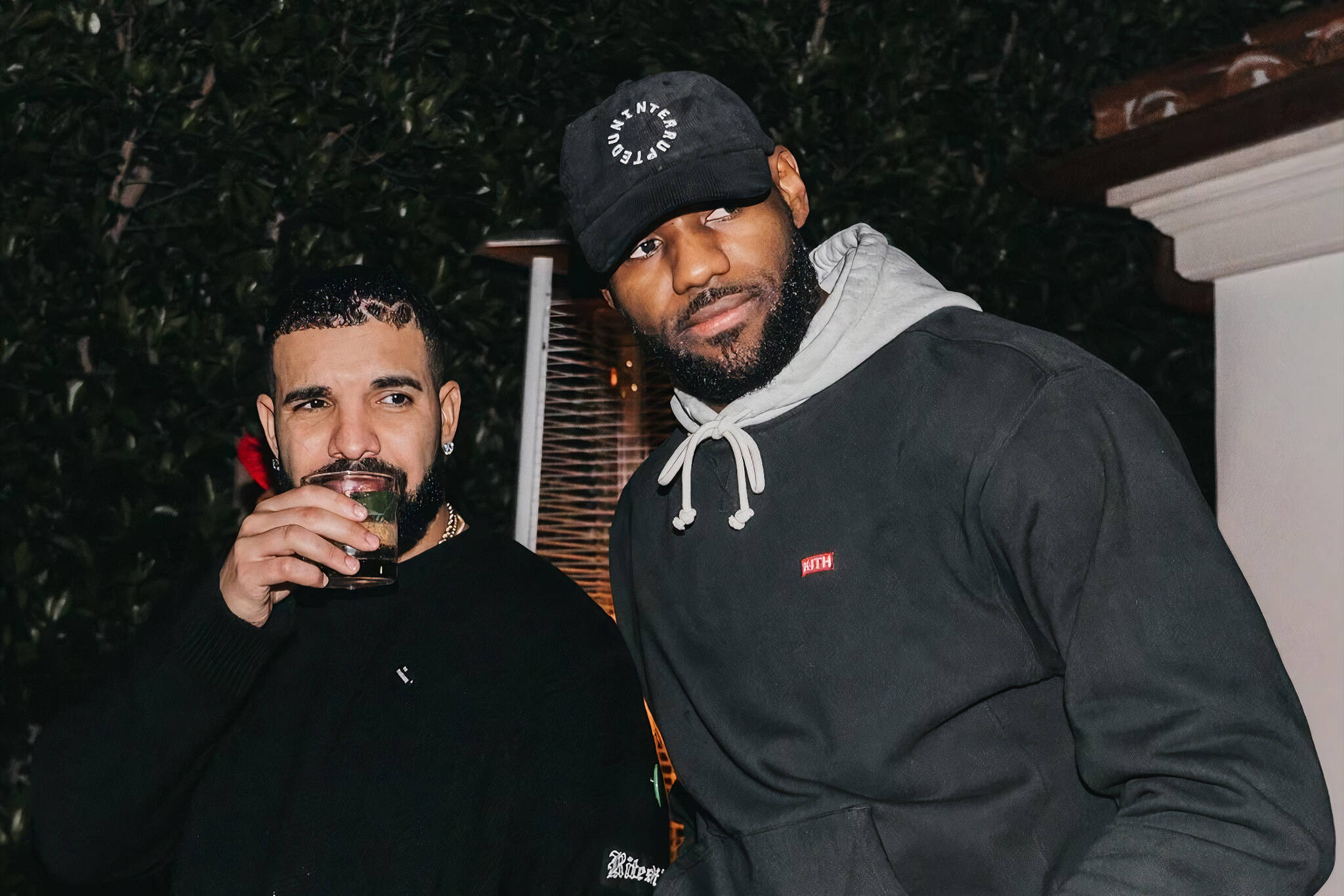 Drake partied with Lebron James and Michael B. Jordan in LA before
