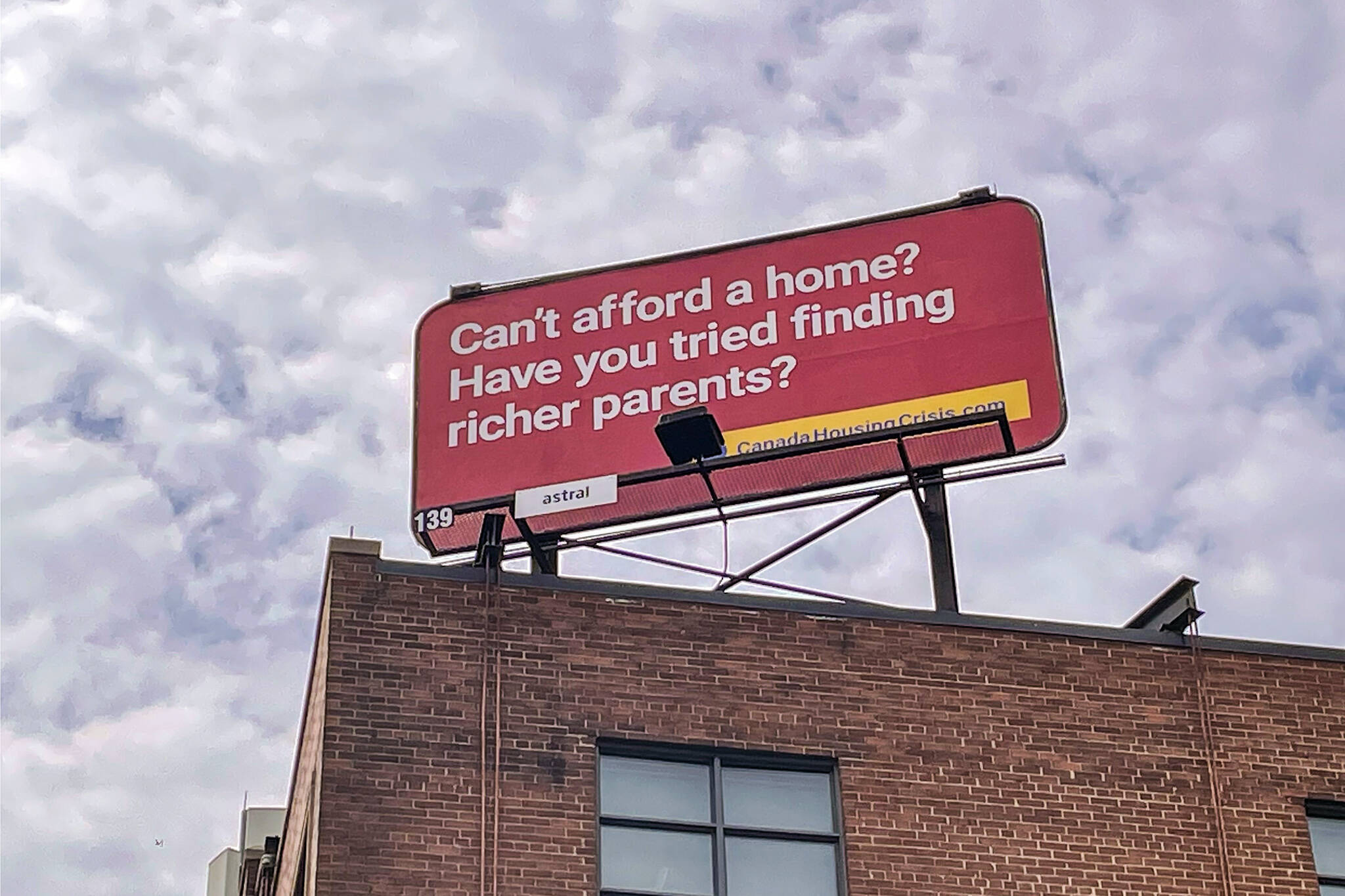 Hilarious New Toronto Billboard Is Actually Dead Serious