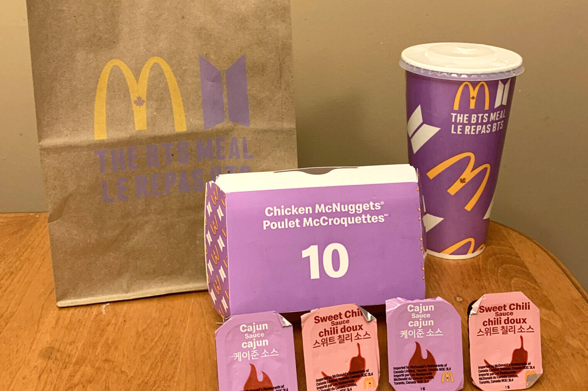 People Are Already Reselling Their Mcdonald S Bts Meal Wrappers Online