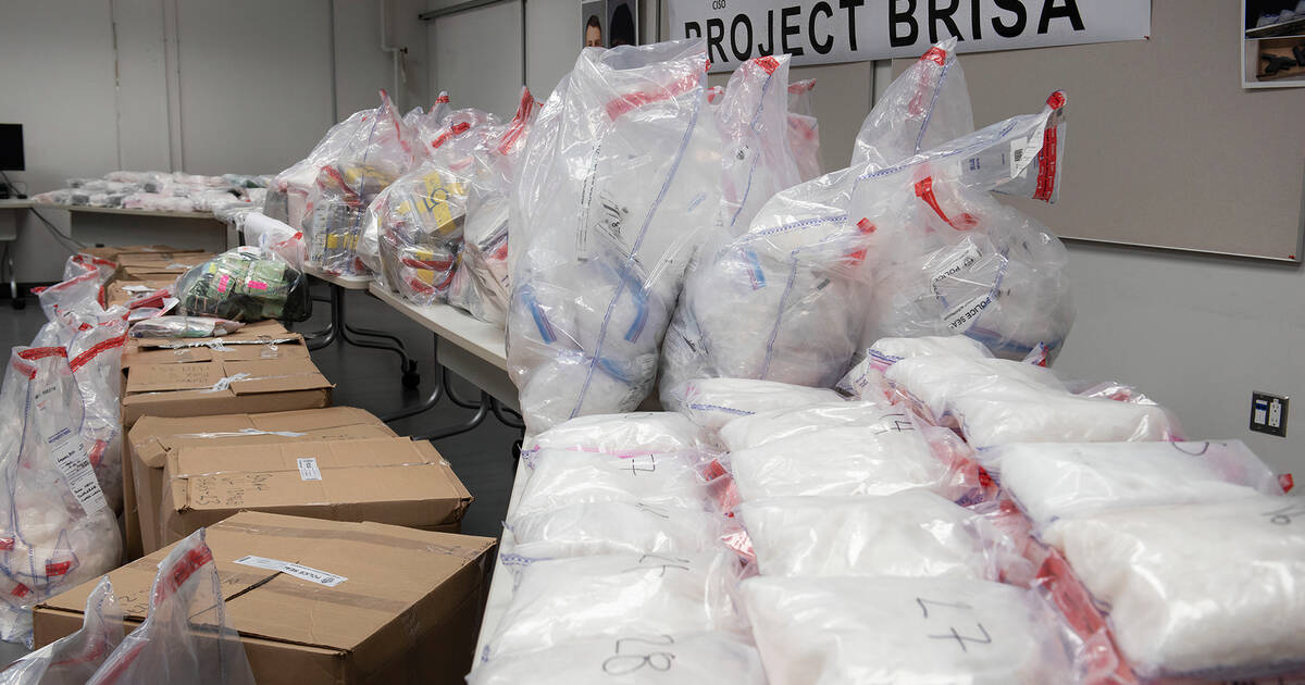 Toronto police announce biggest drug bust in the force's history with