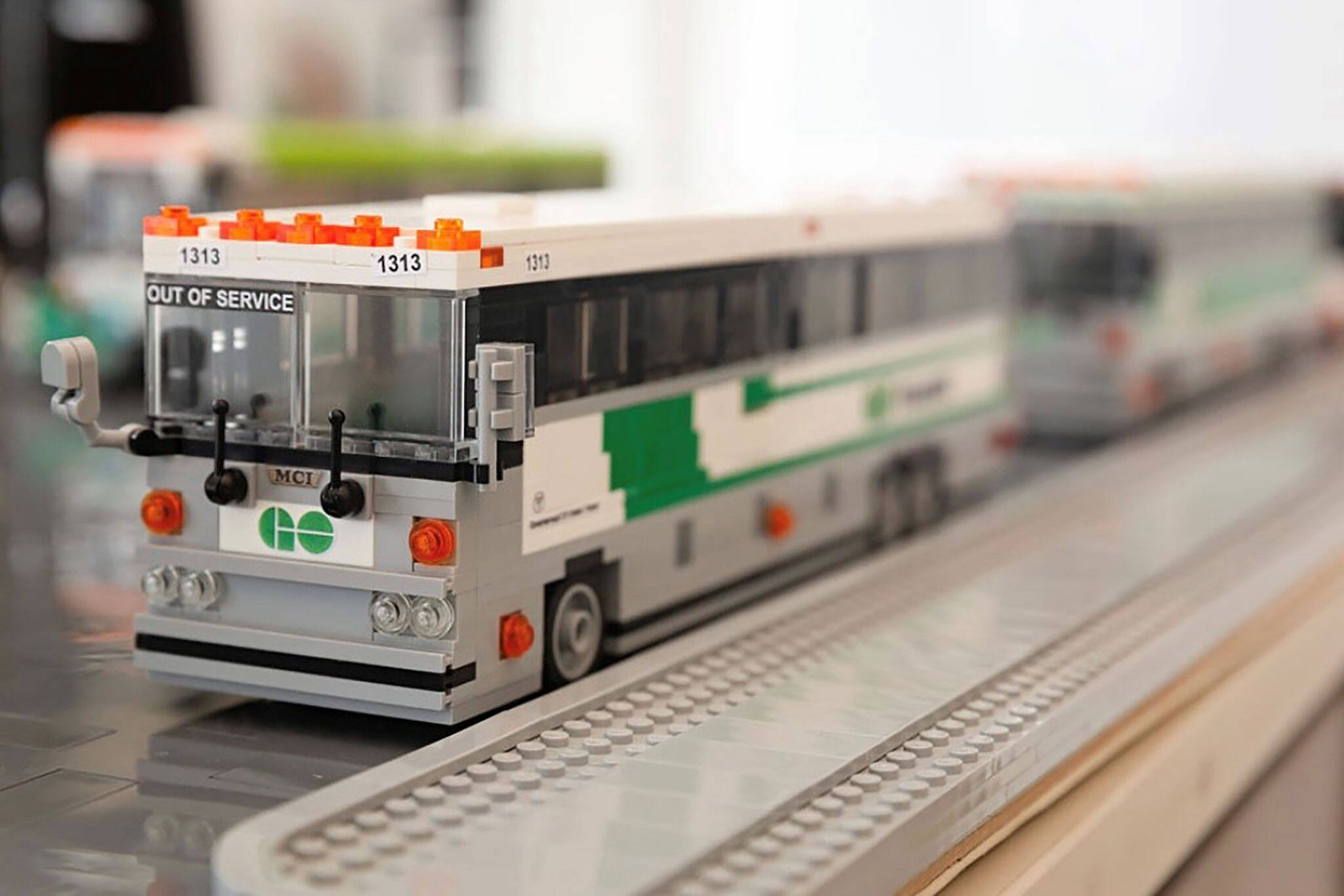 Ontario teen crafts GO bus entirely out of LEGO