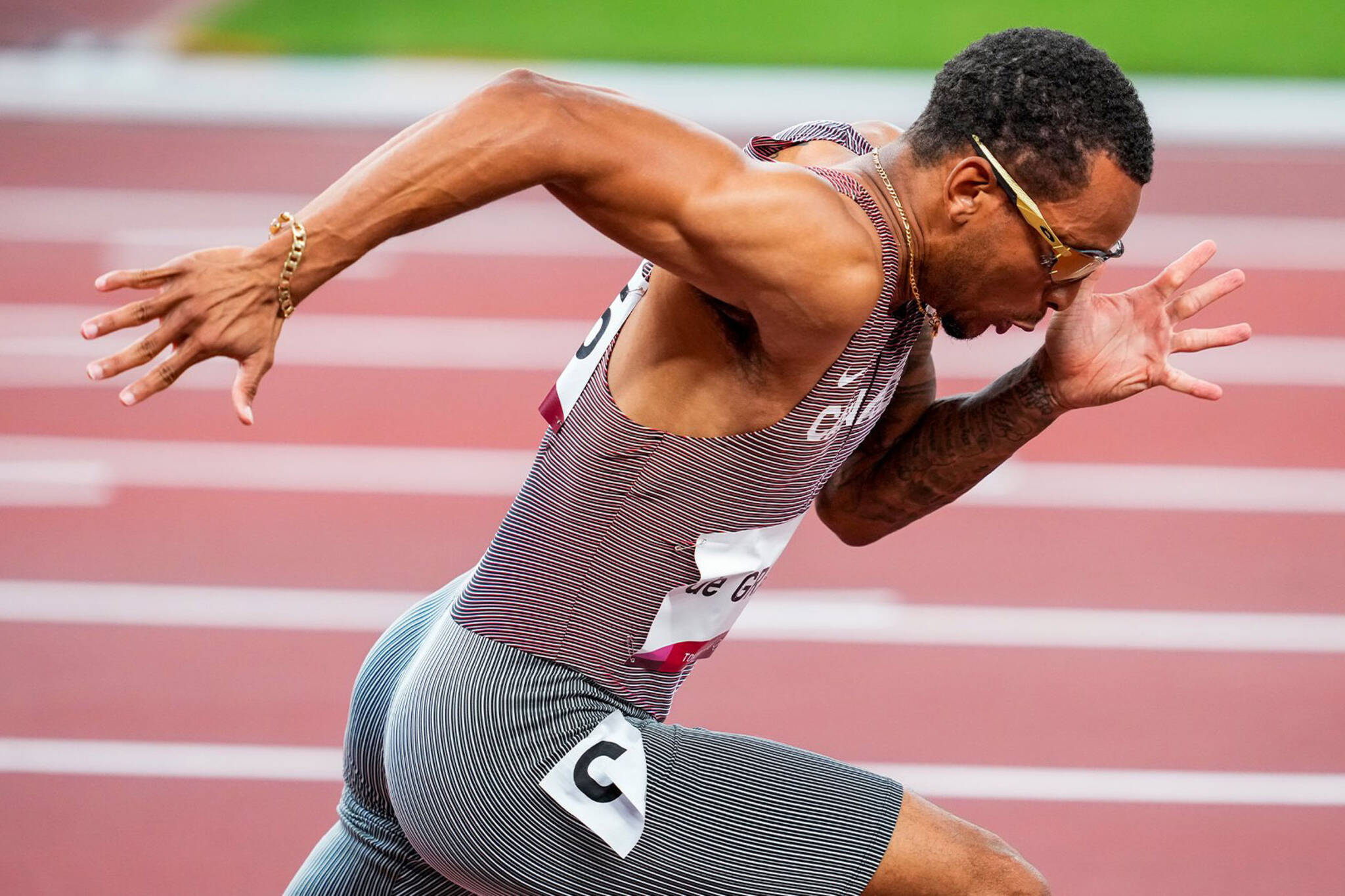Andre De Grasse Wins Bronze For Canada In 100m At Tokyo Olympics