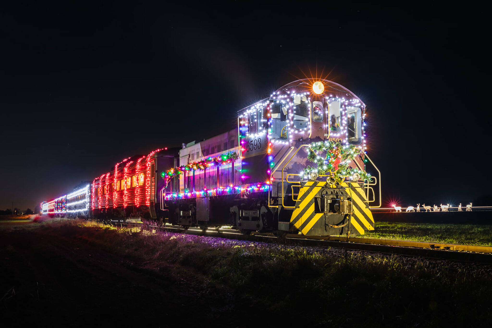 Santa's magical Christmas train is back in Ontario for the holidays