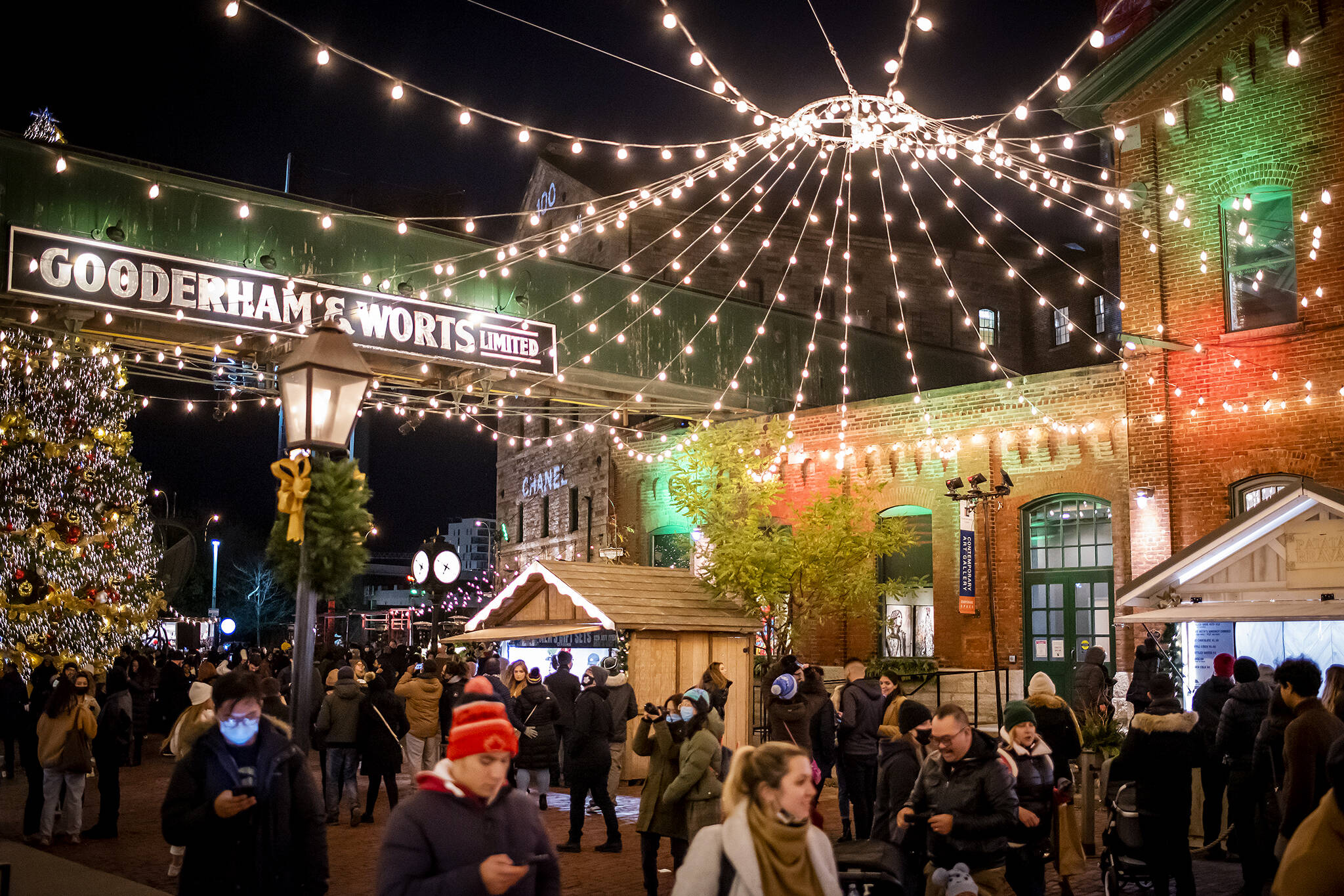 The Toronto Christmas Market opens with a tree lighting ceremony this week