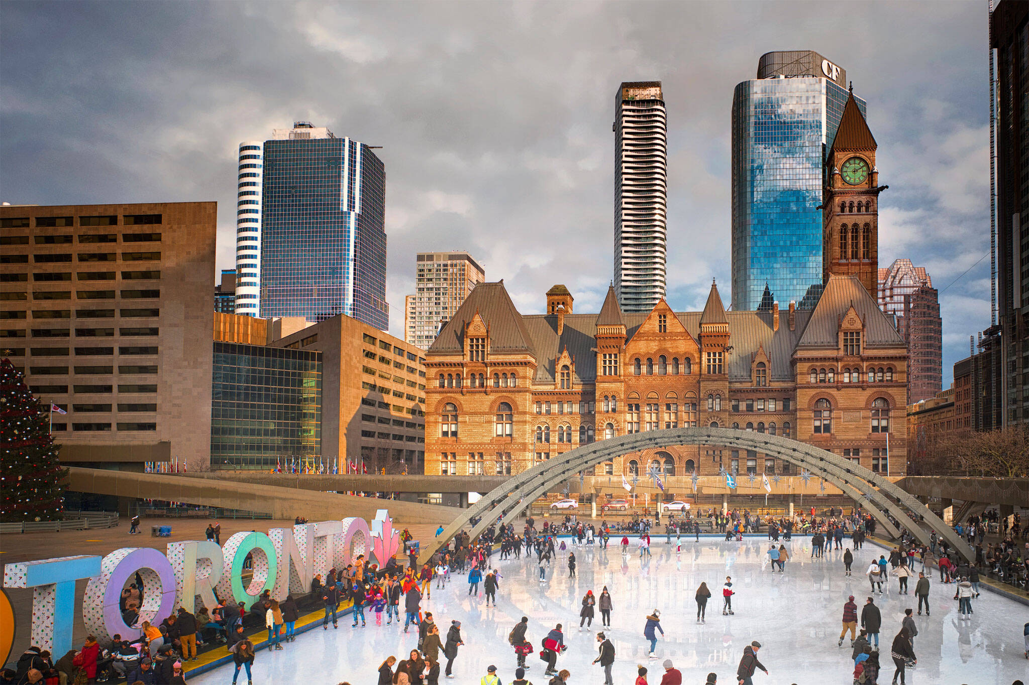 This is when Toronto's free outdoor skating rinks are opening for the ...