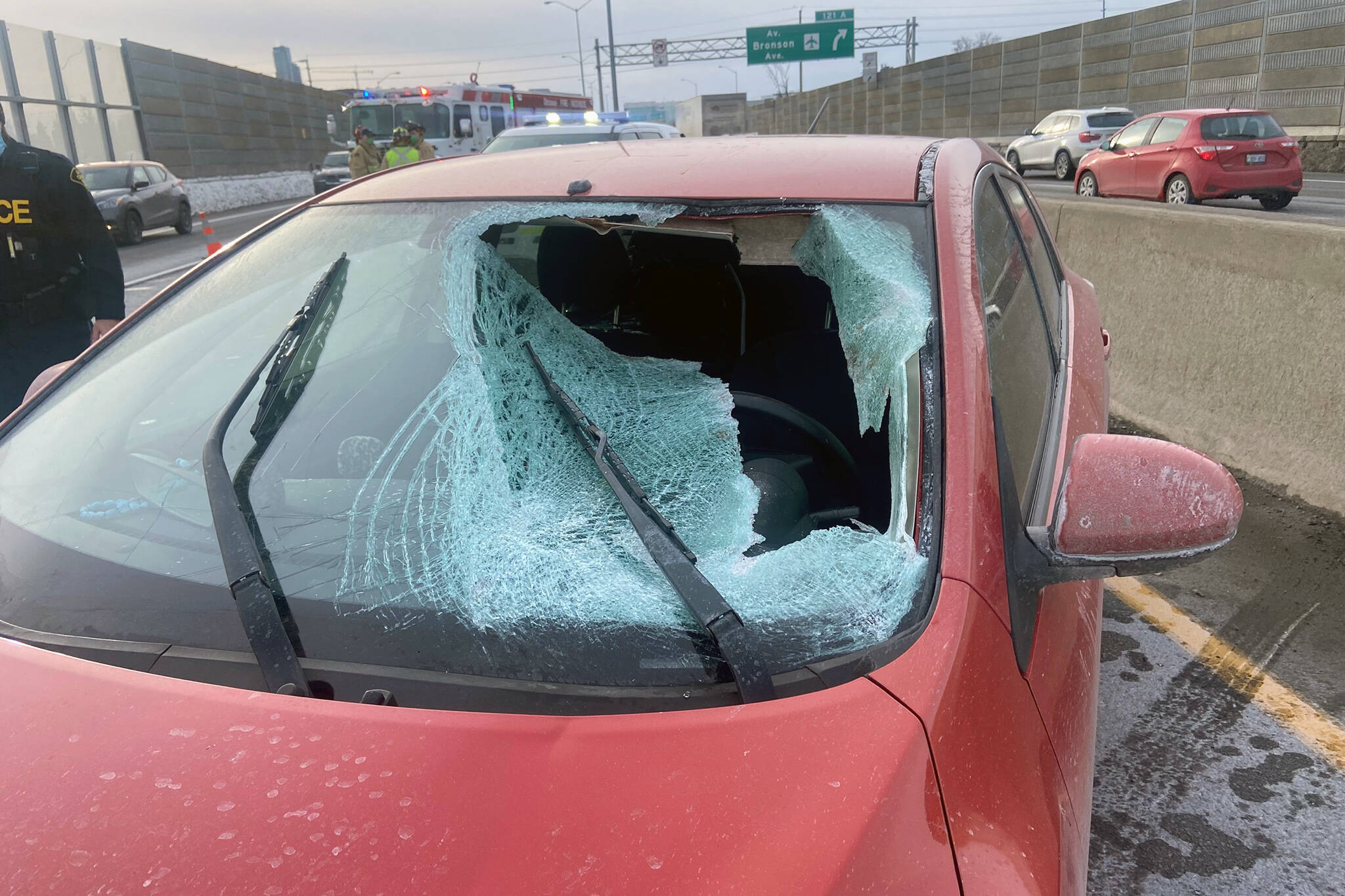 ice windshield