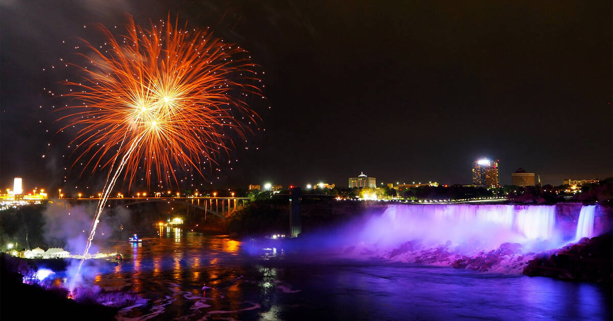 Niagara Falls is getting a massive fireworks display for New Year's Eve