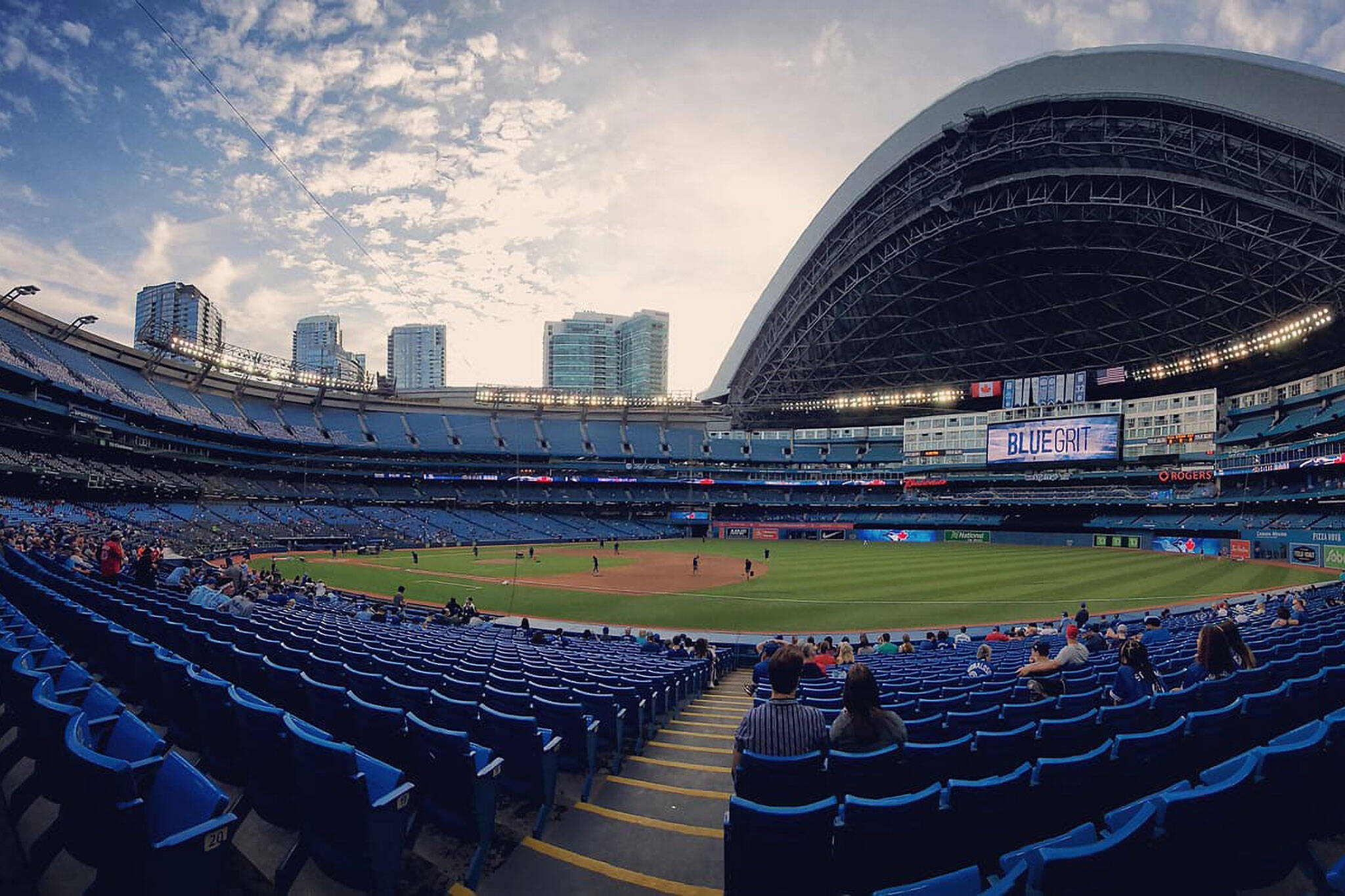 Rogers Centre bullpen area is the place to be for Blue Jays fans