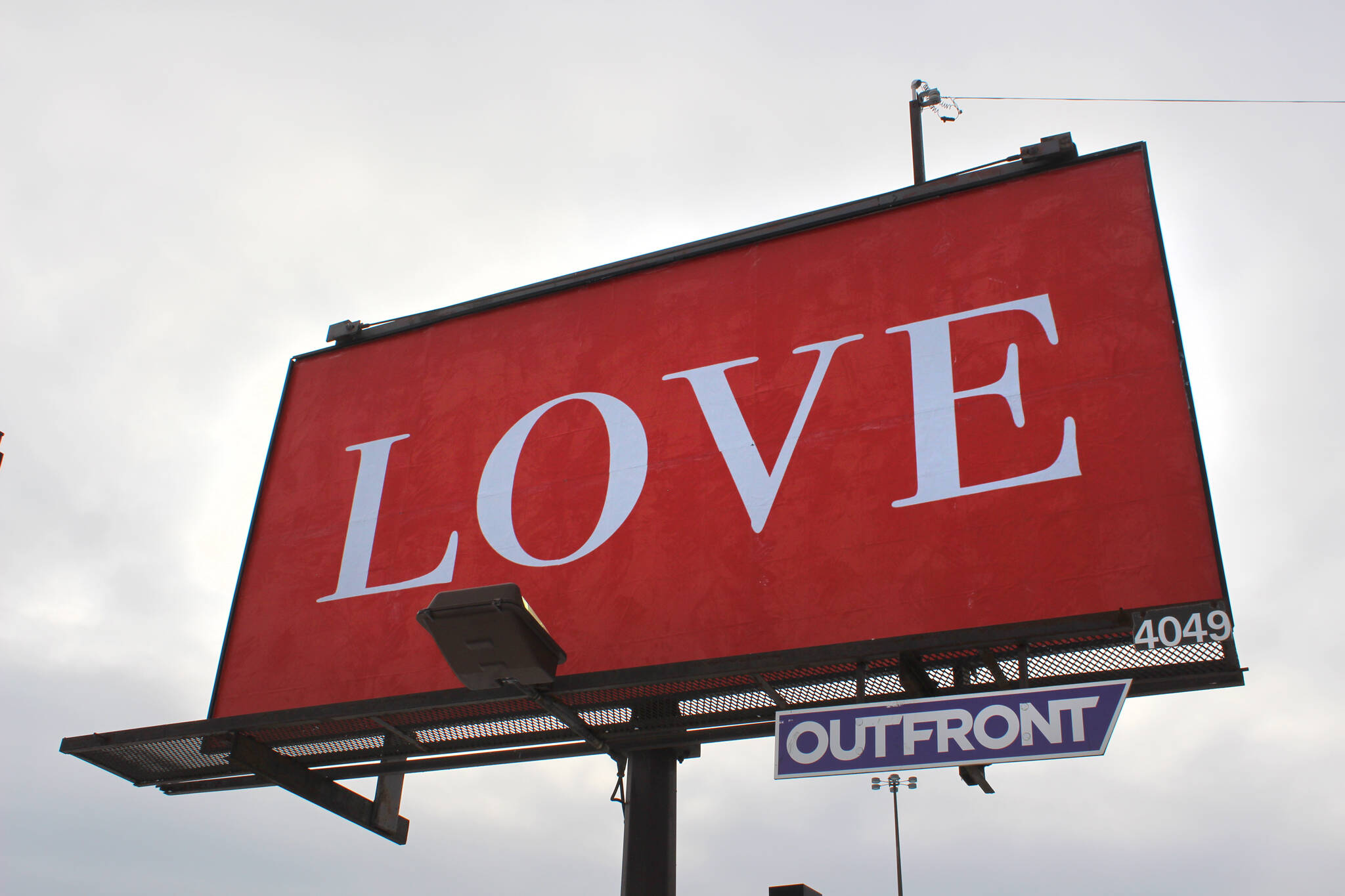 toronto love billboard