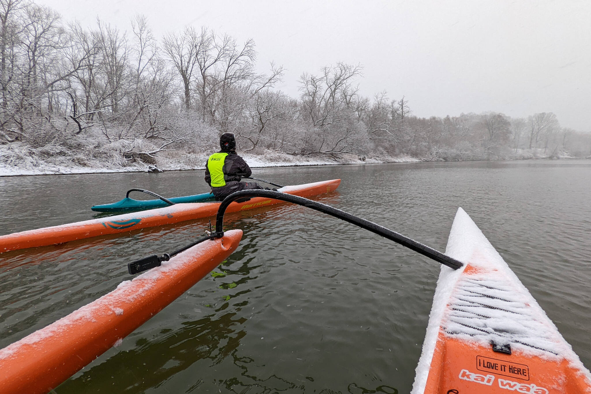 winter paddling toronto