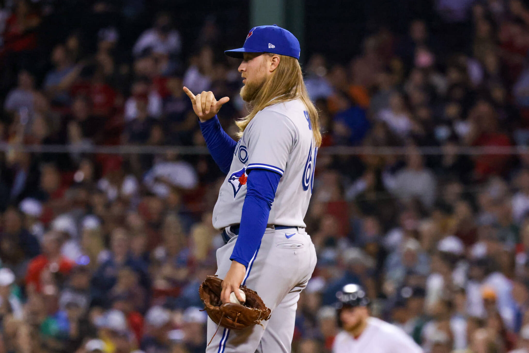 Toronto Blue Jays just got a player who might have the best hair