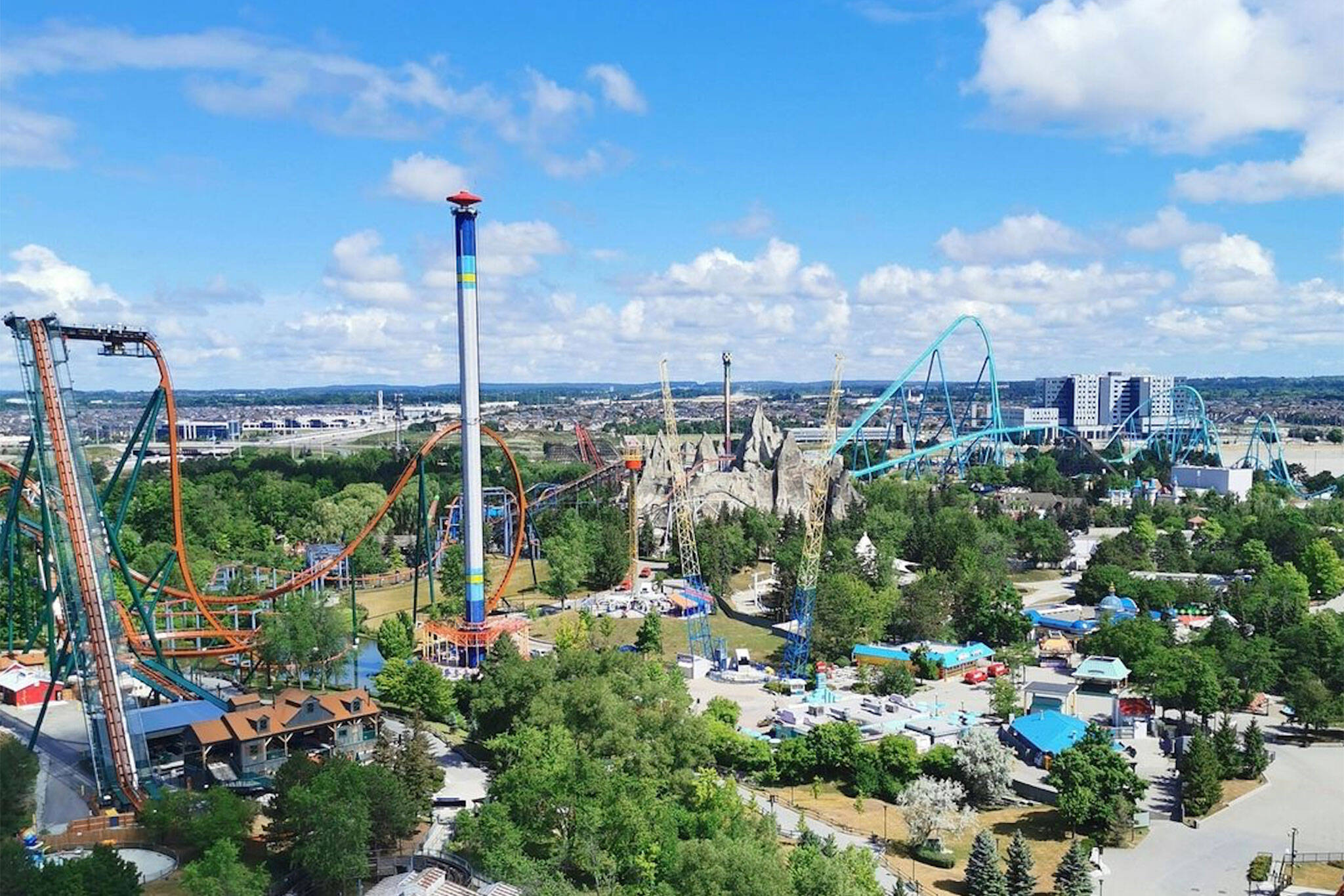 Canada's Wonderland opens its doors for the first time in almost two years