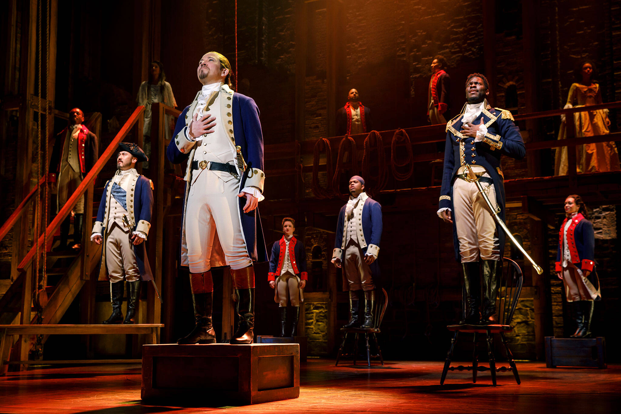 Hamilton the musical is coming back to Toronto