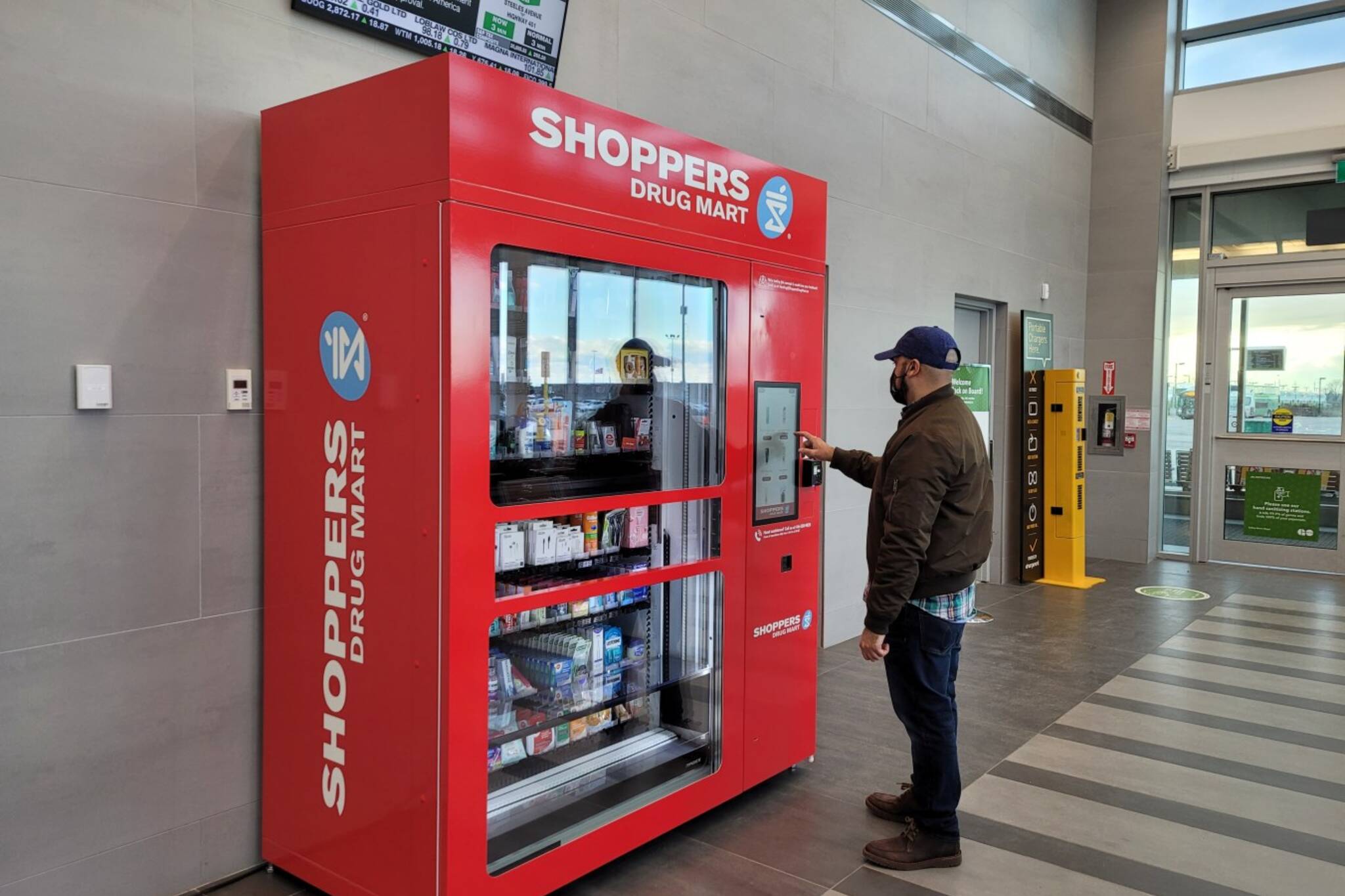 shoppers drug mart vending machine