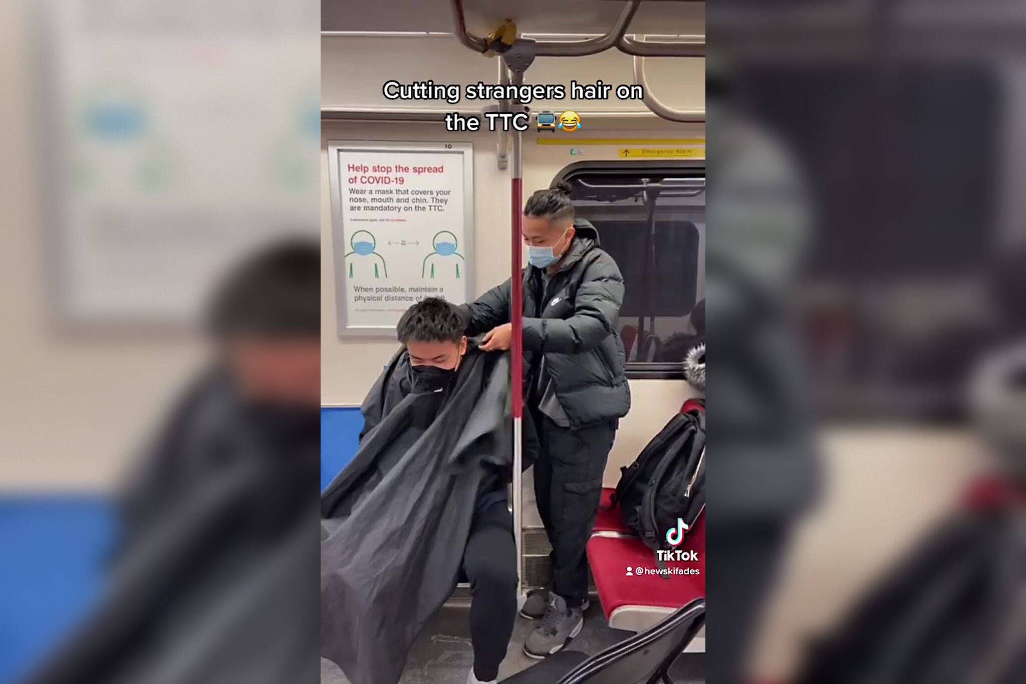 subway haircut ttc