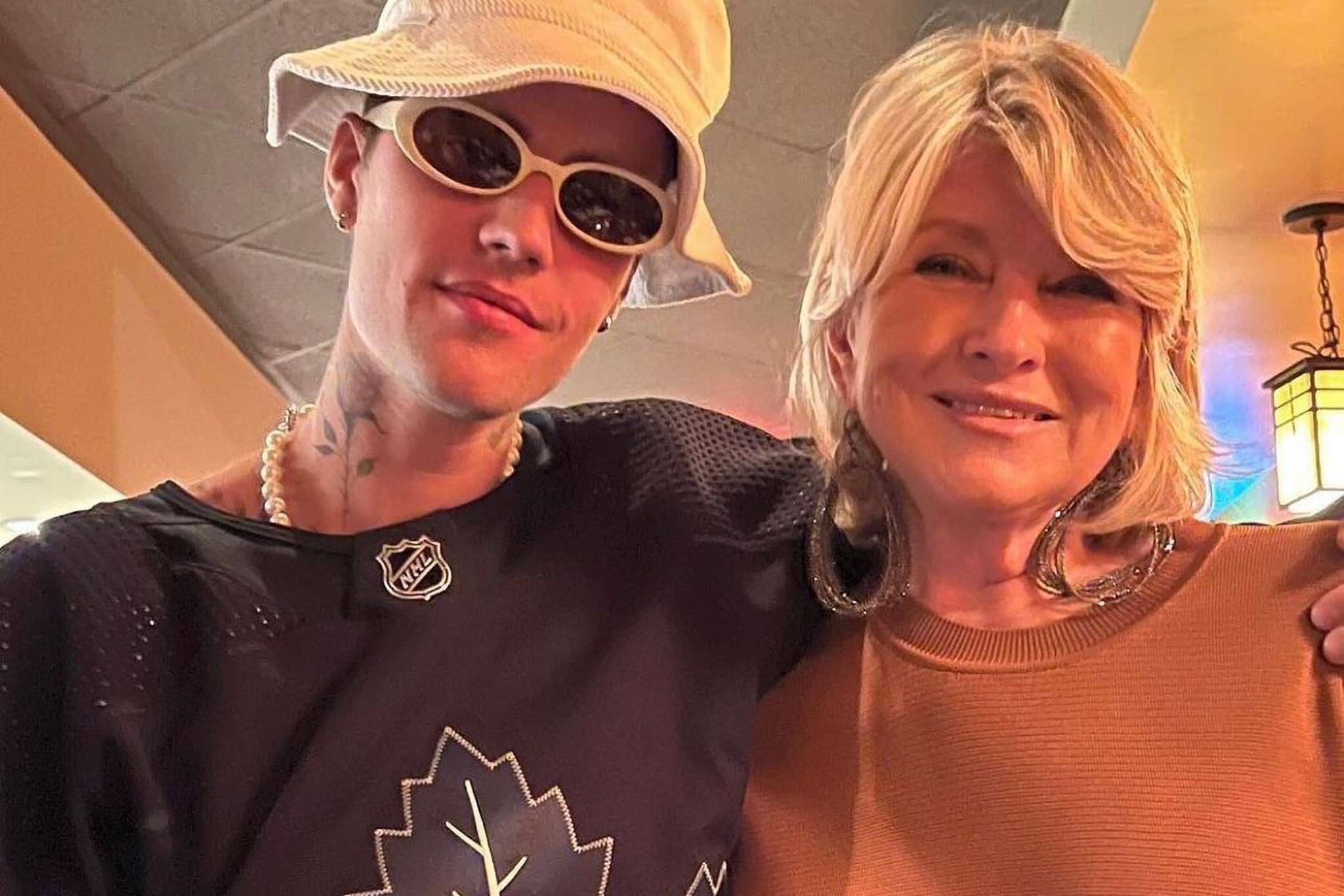 SPOTTED: Justin Bieber In Toronto Maple Leafs St. Pats Jersey