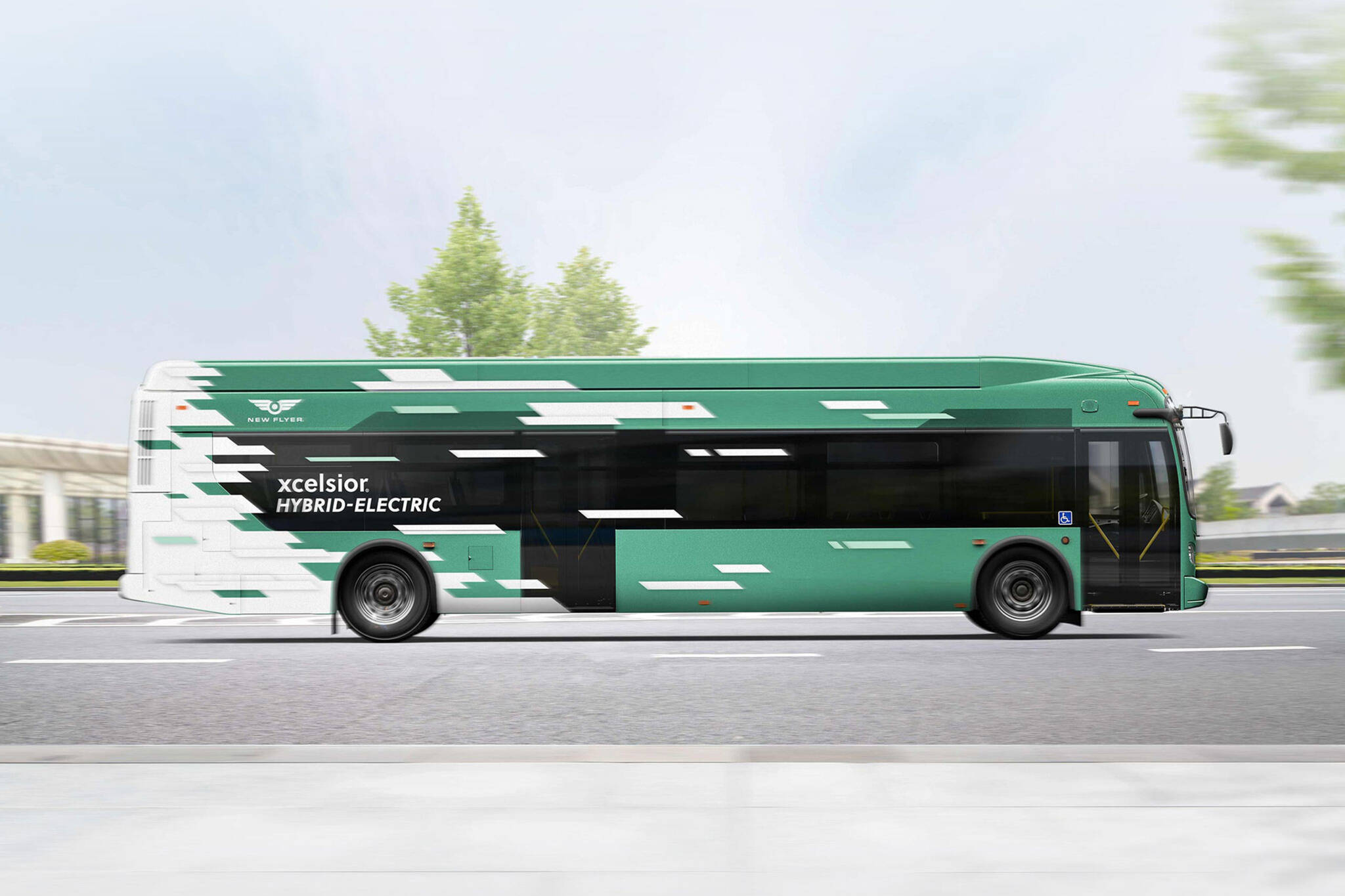 ttc hybrid electric bus