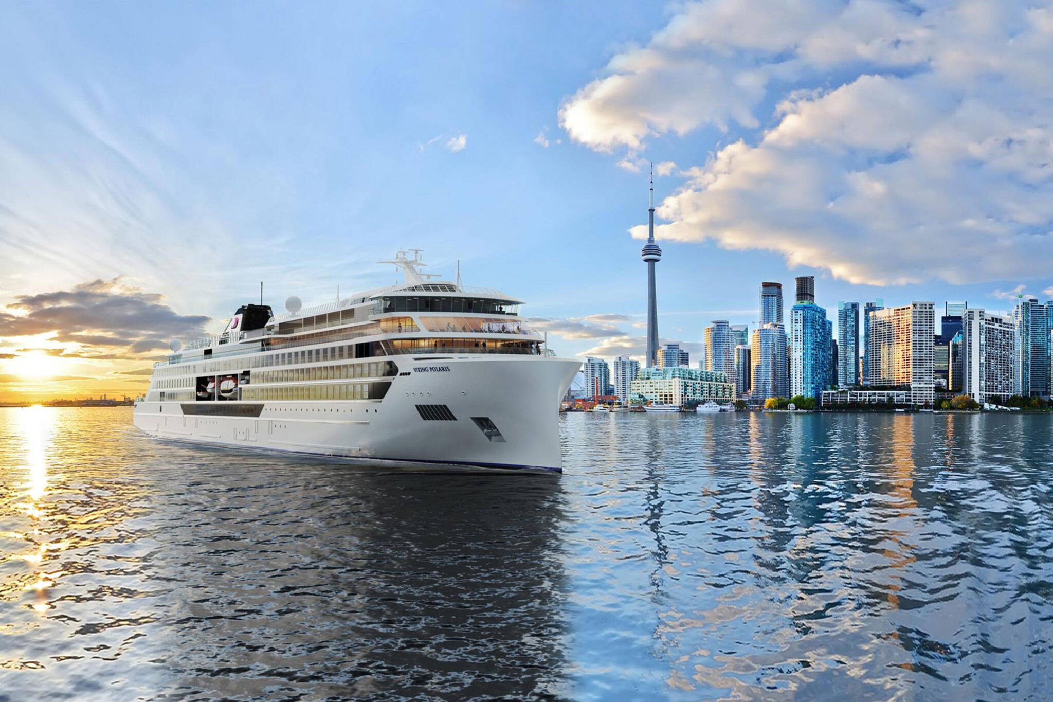 You can ride a cruise ship from Toronto that will take you all over the