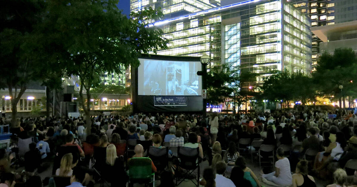 You can catch a free concert and movie under the stars in Toronto this summer